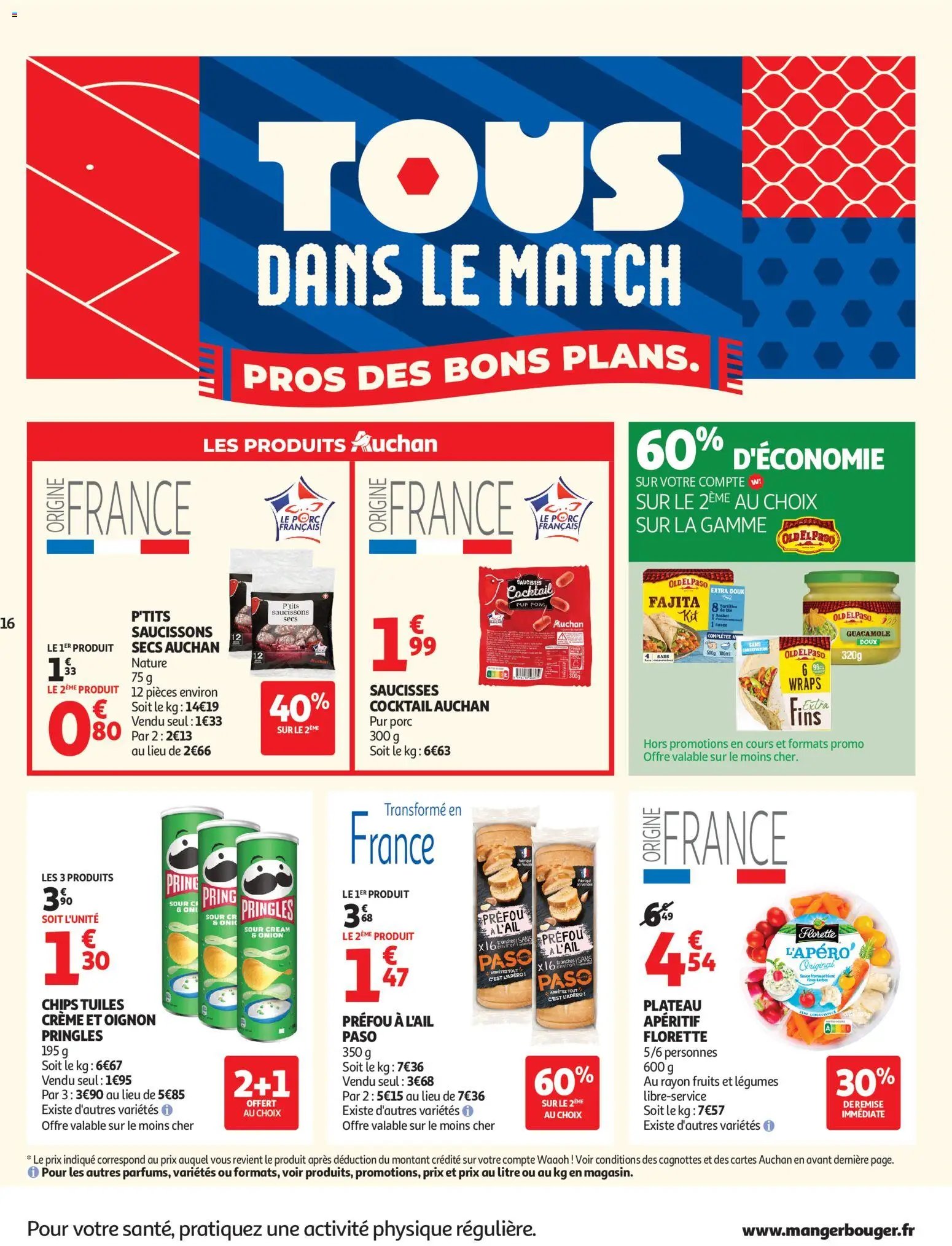 Auchan Produits laitiers supers