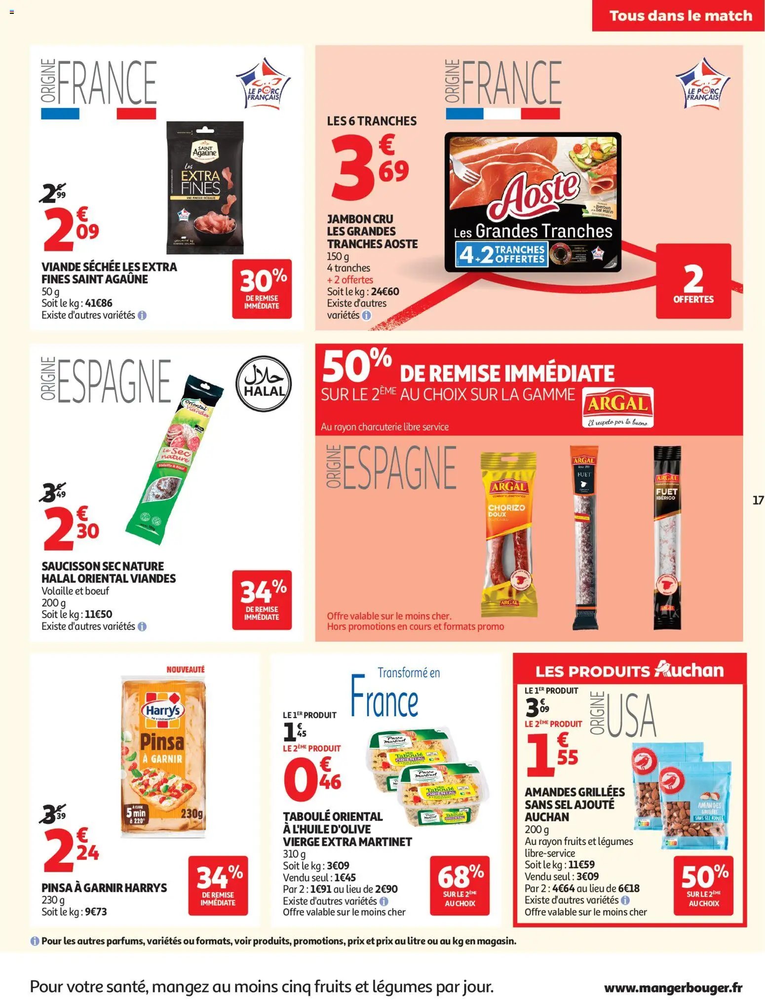 Auchan Produits laitiers supers