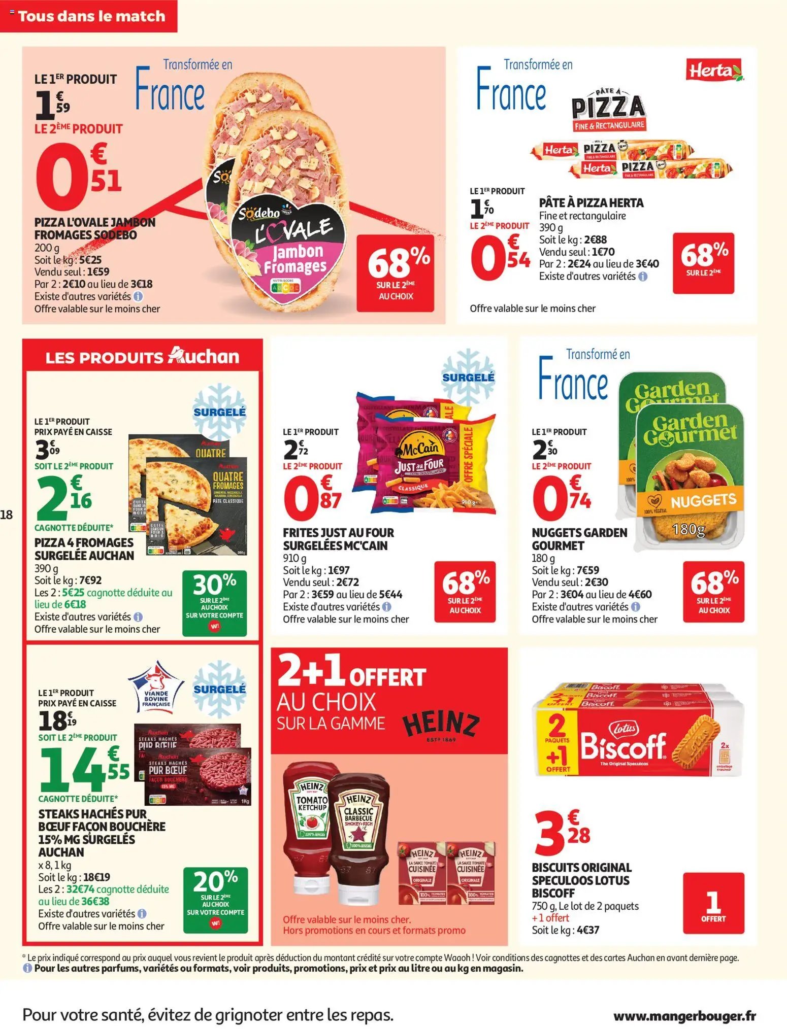 Auchan Produits laitiers supers