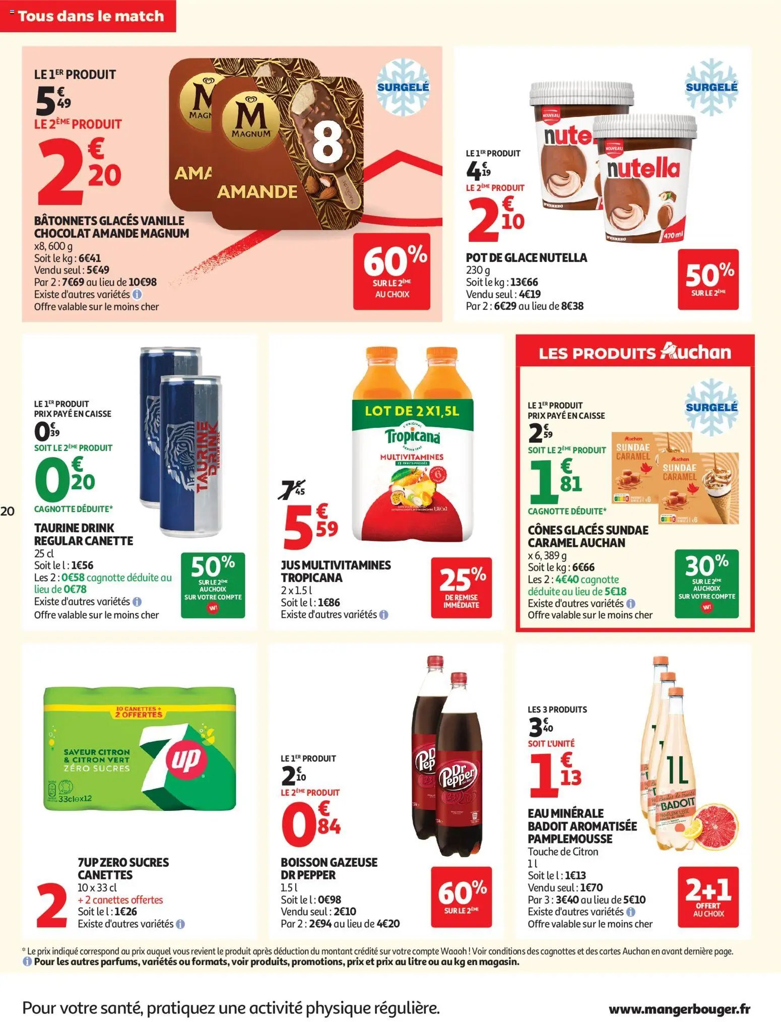 Auchan Produits laitiers supers