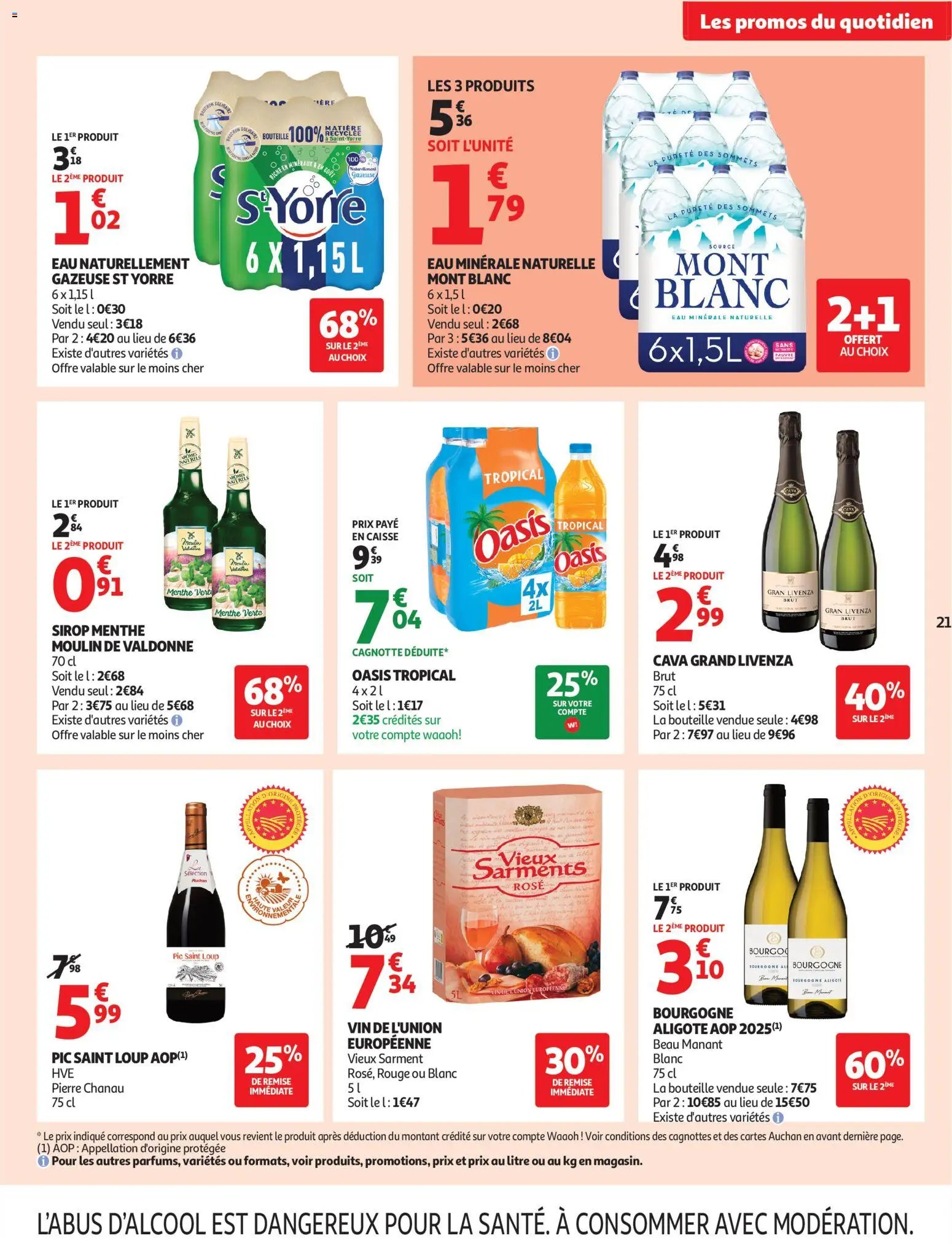 Auchan Produits laitiers supers