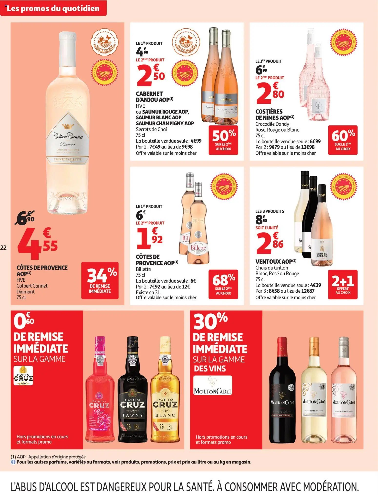 Auchan Produits laitiers supers