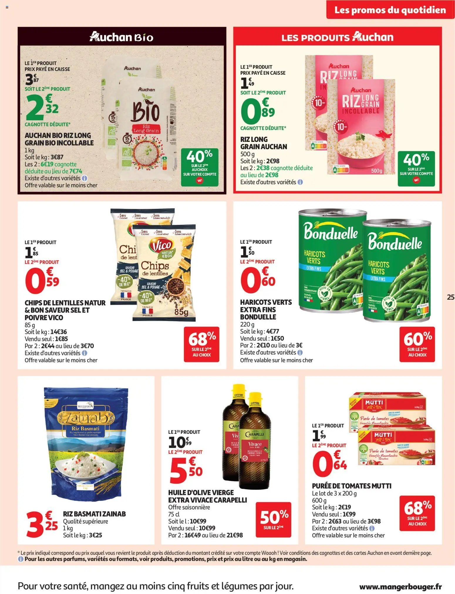 Auchan Produits laitiers supers