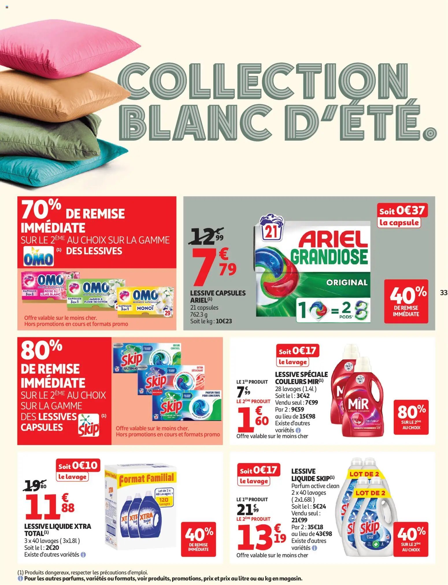 Auchan Produits laitiers supers