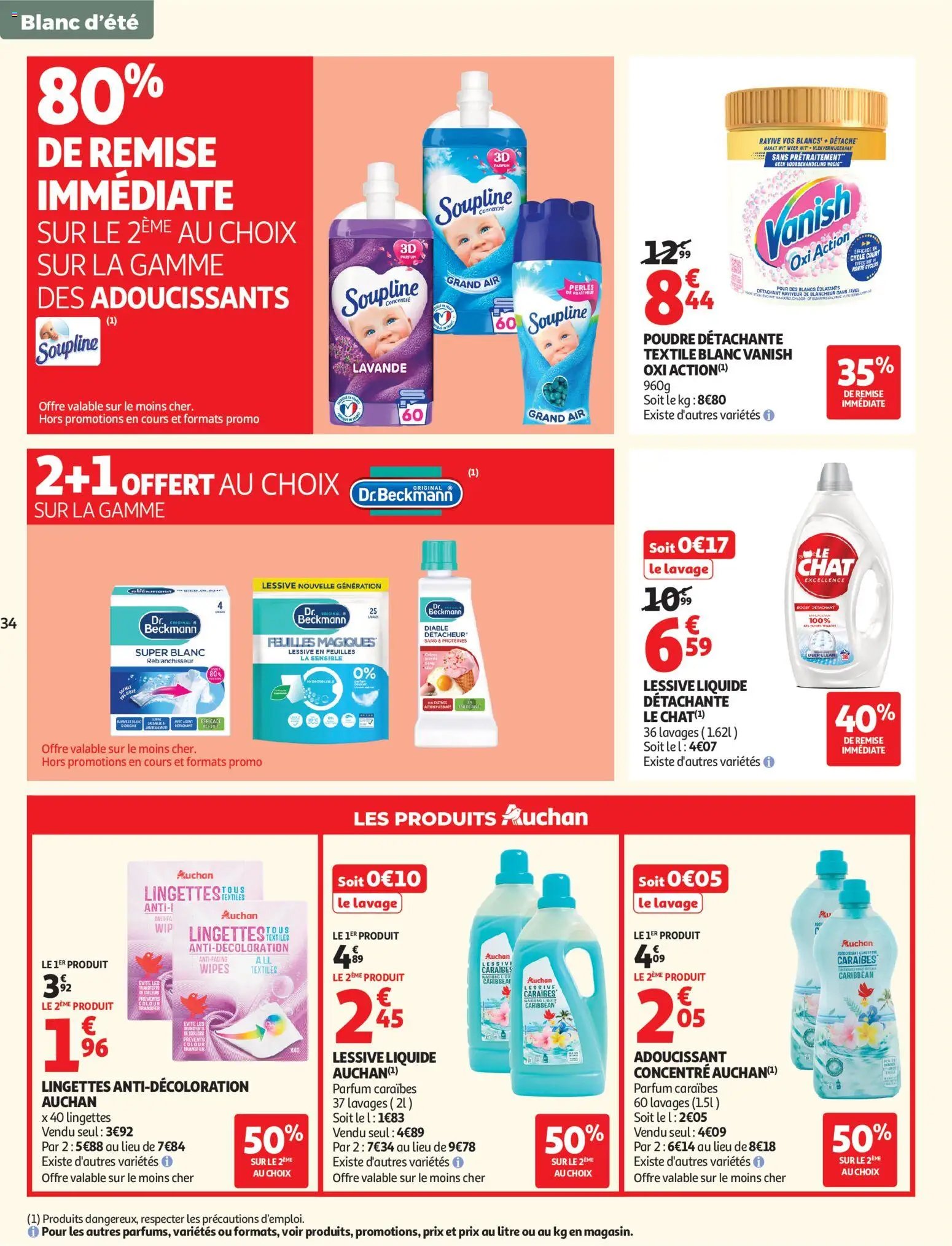Auchan Produits laitiers supers