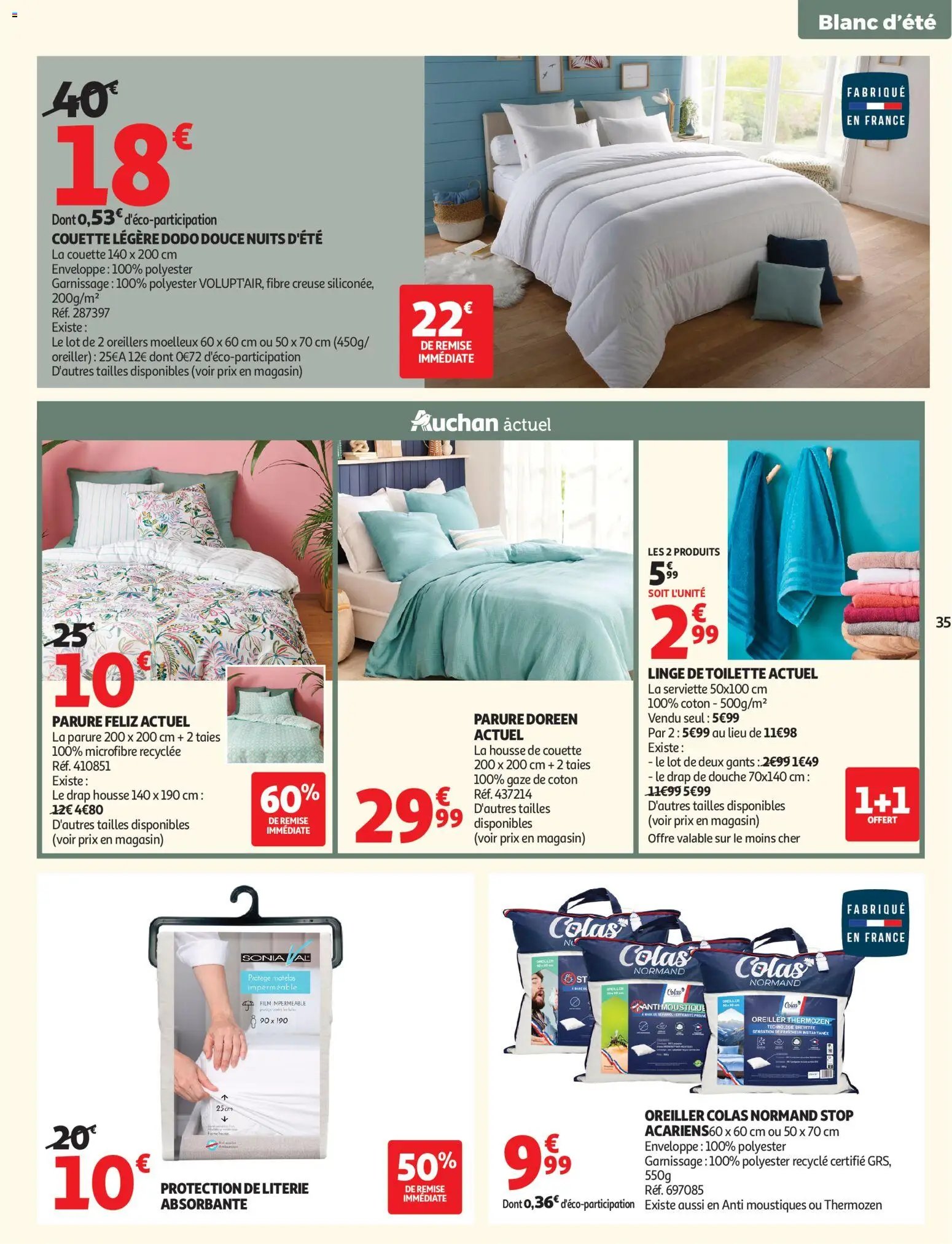 Auchan Produits laitiers supers