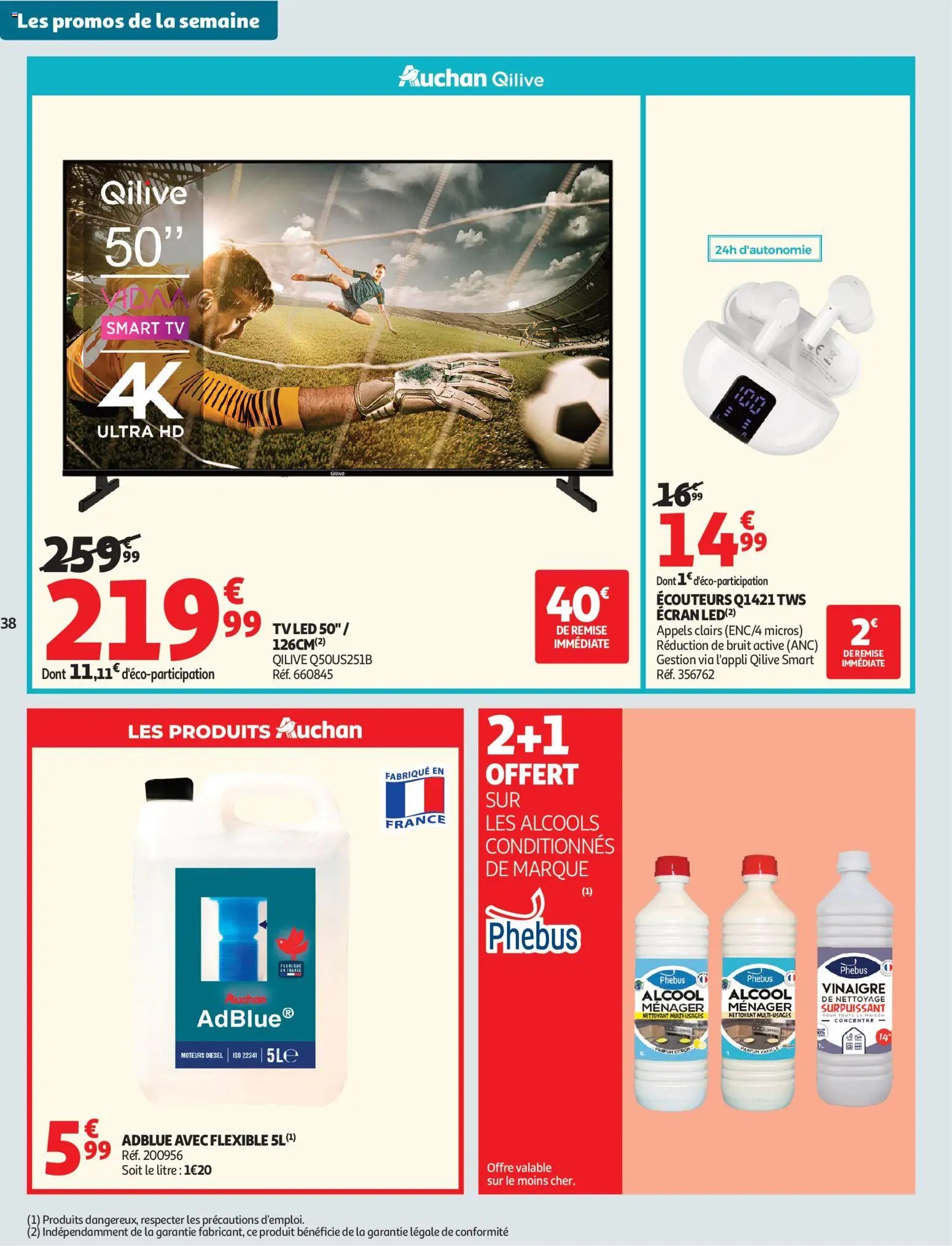 Auchan Produits laitiers supers