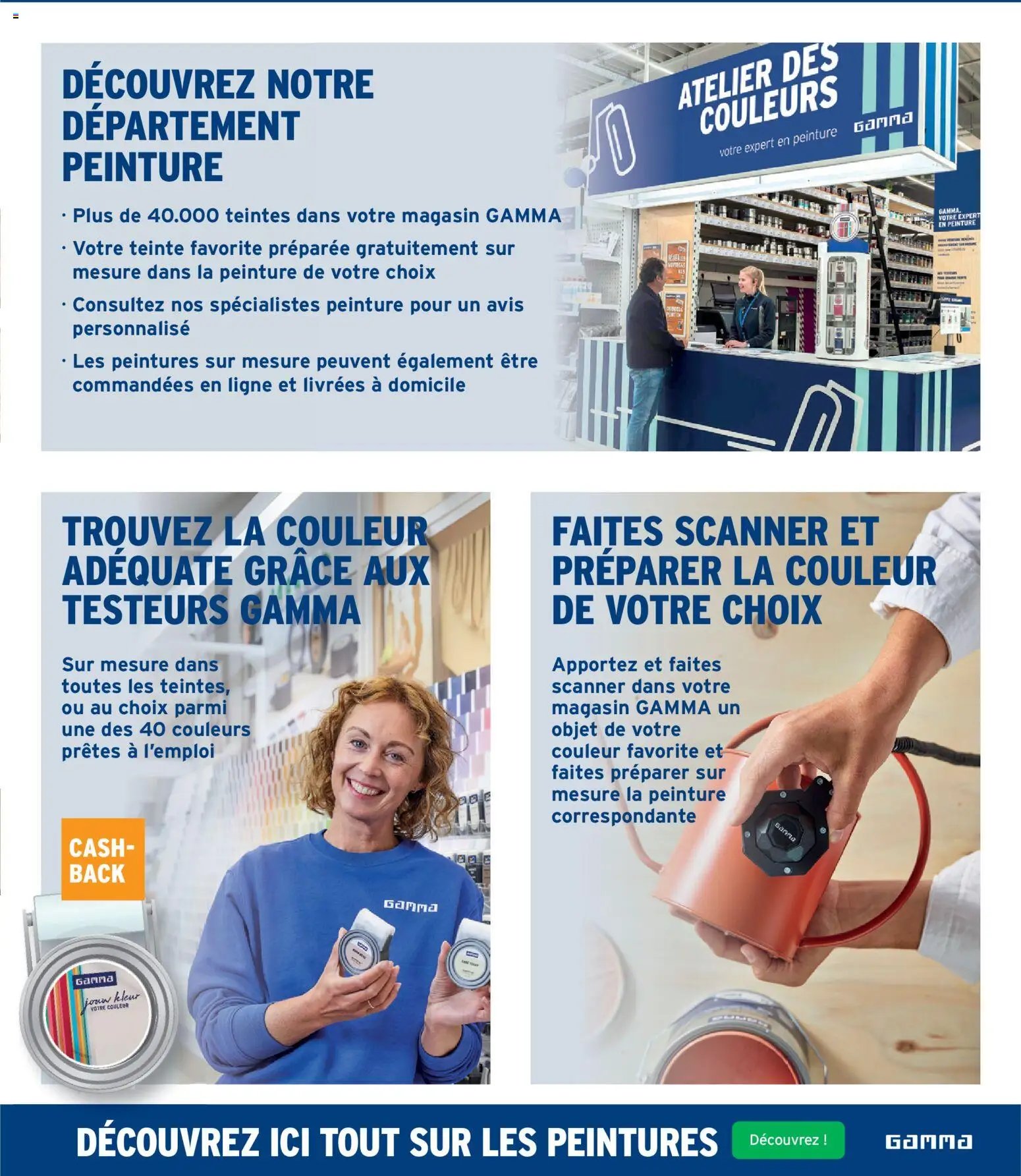 GAMMA publicité