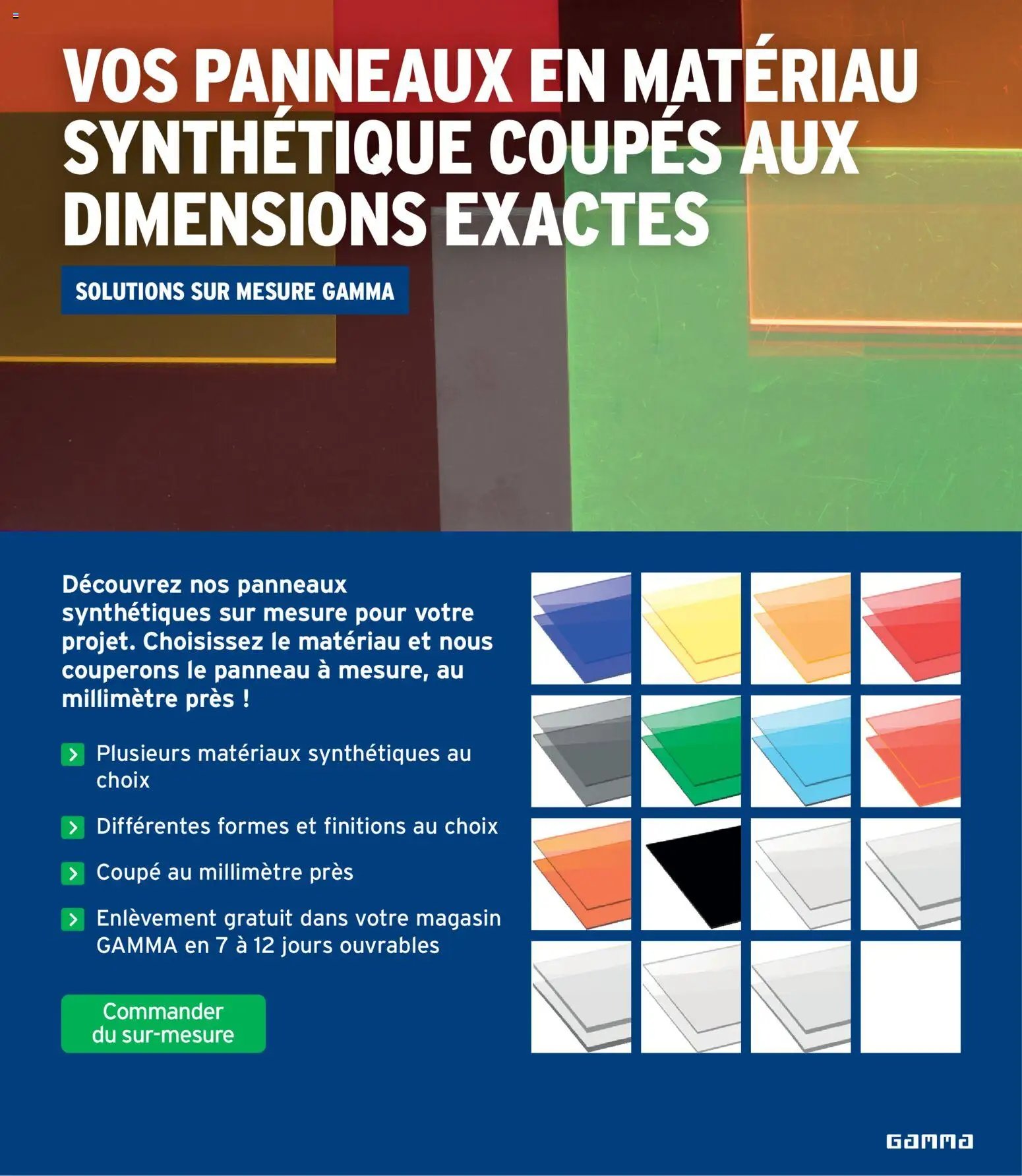 GAMMA publicité