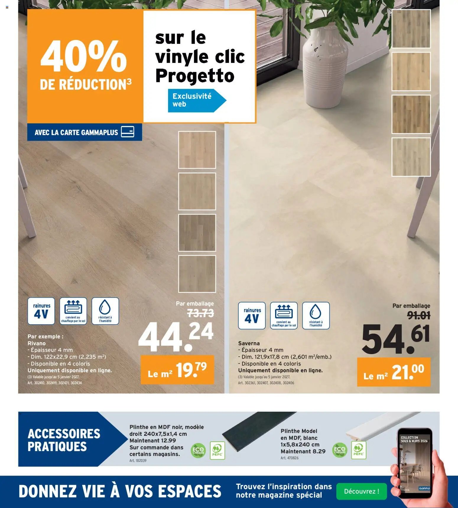 GAMMA publicité