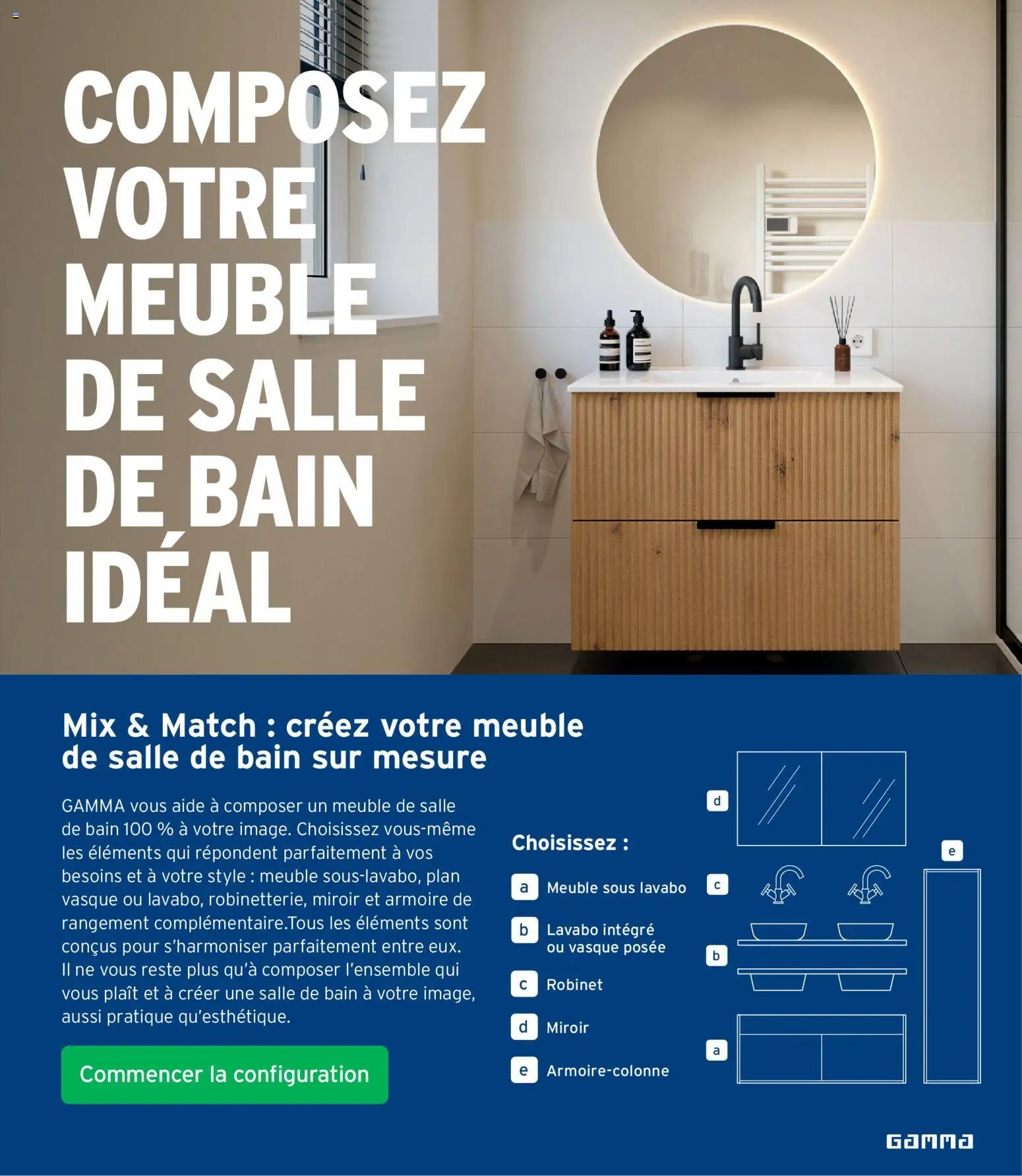 GAMMA publicité