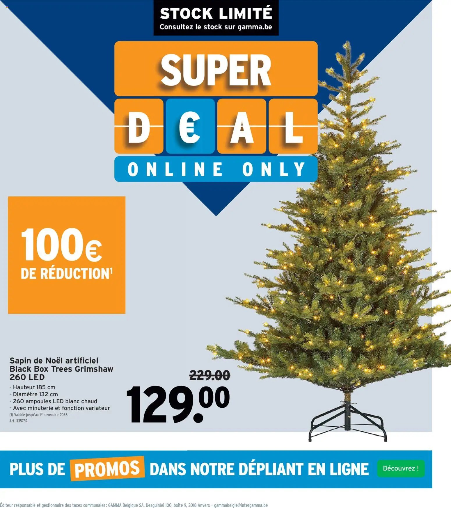 GAMMA publicité
