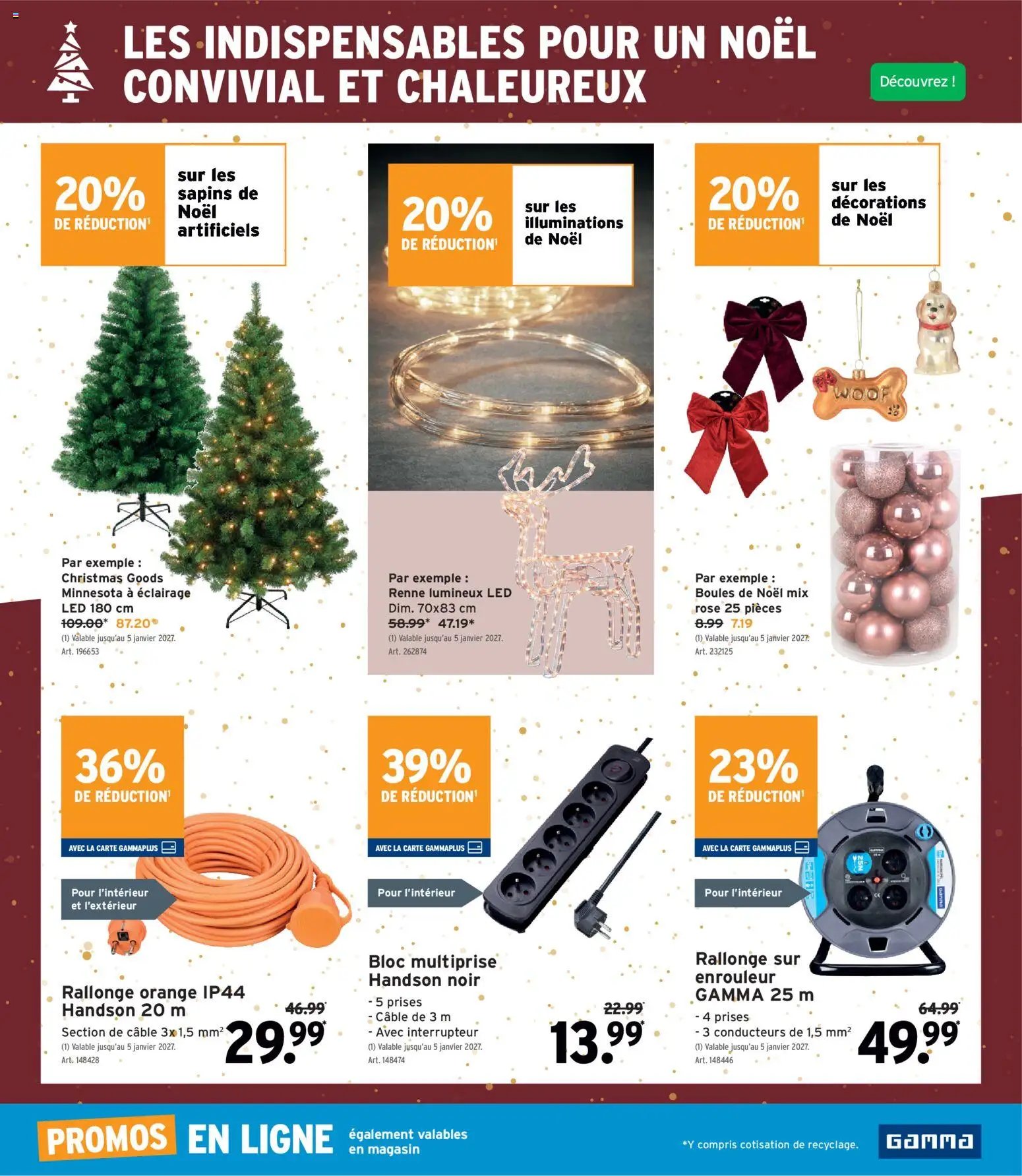 GAMMA publicité