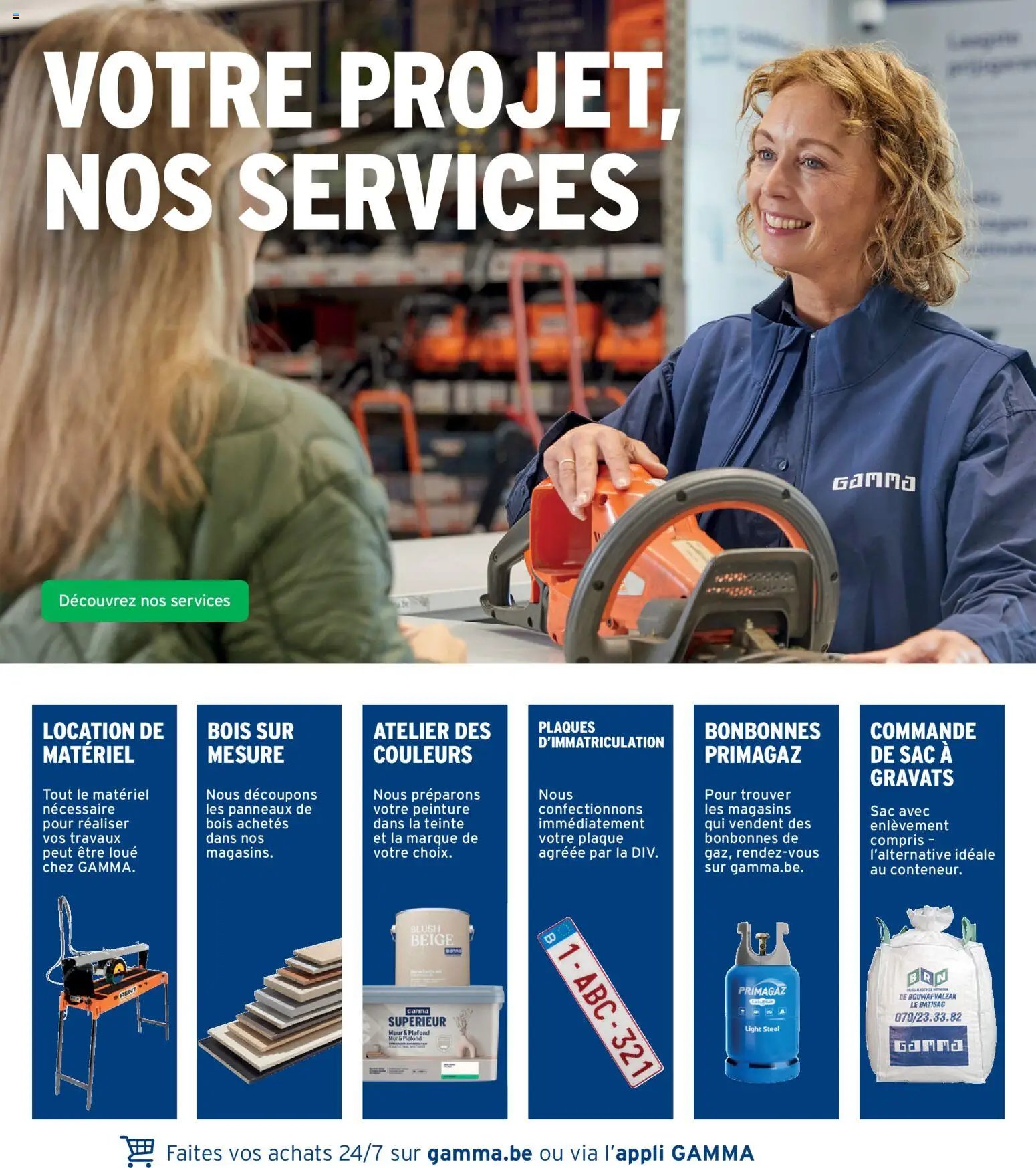 GAMMA publicité