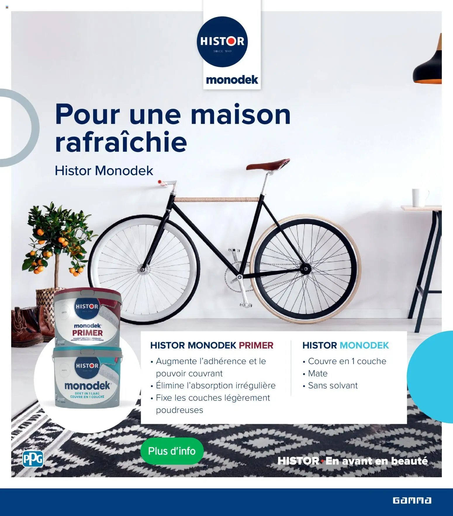 GAMMA publicité