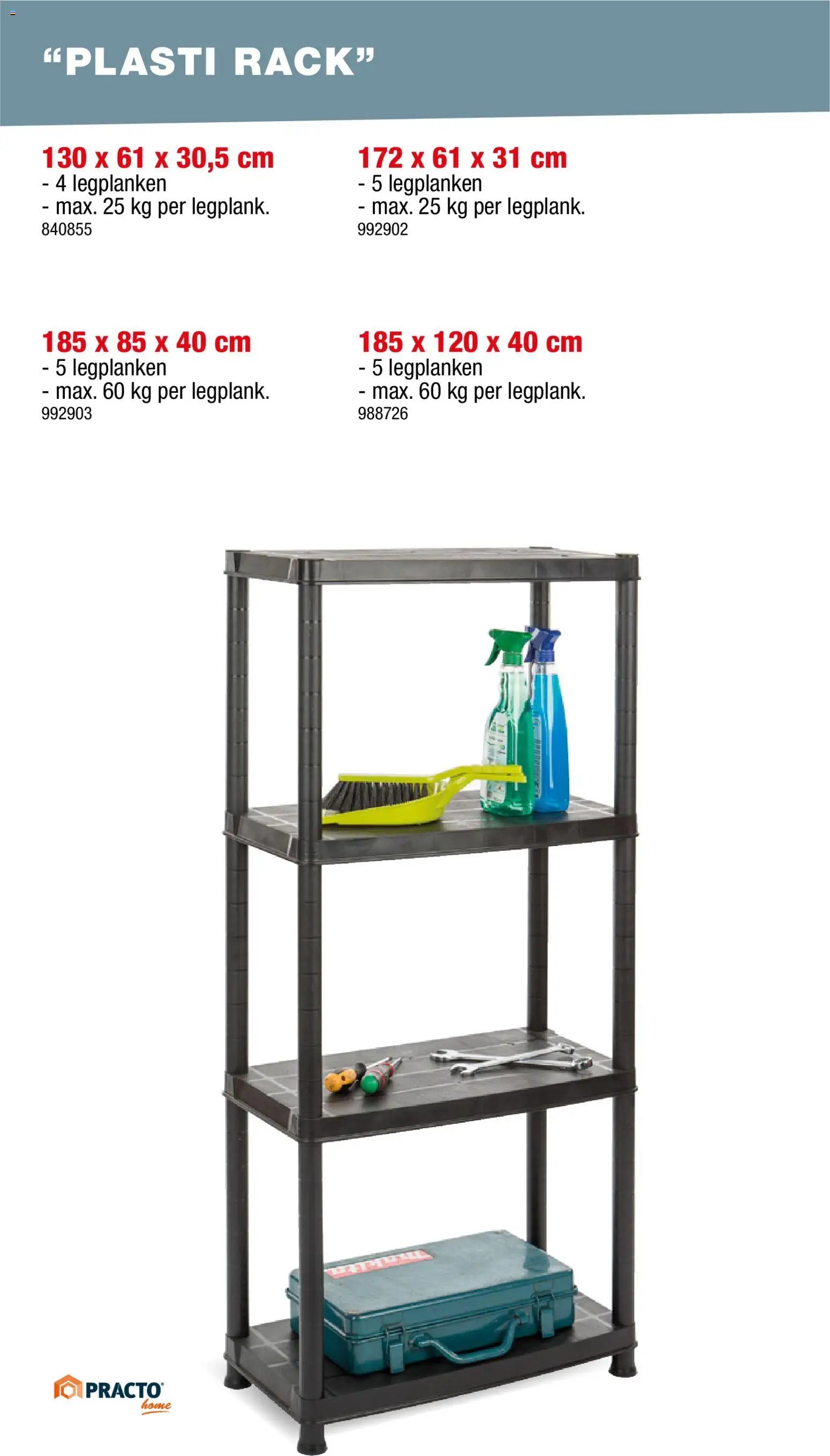 Hubo Opberging catalogus 2026