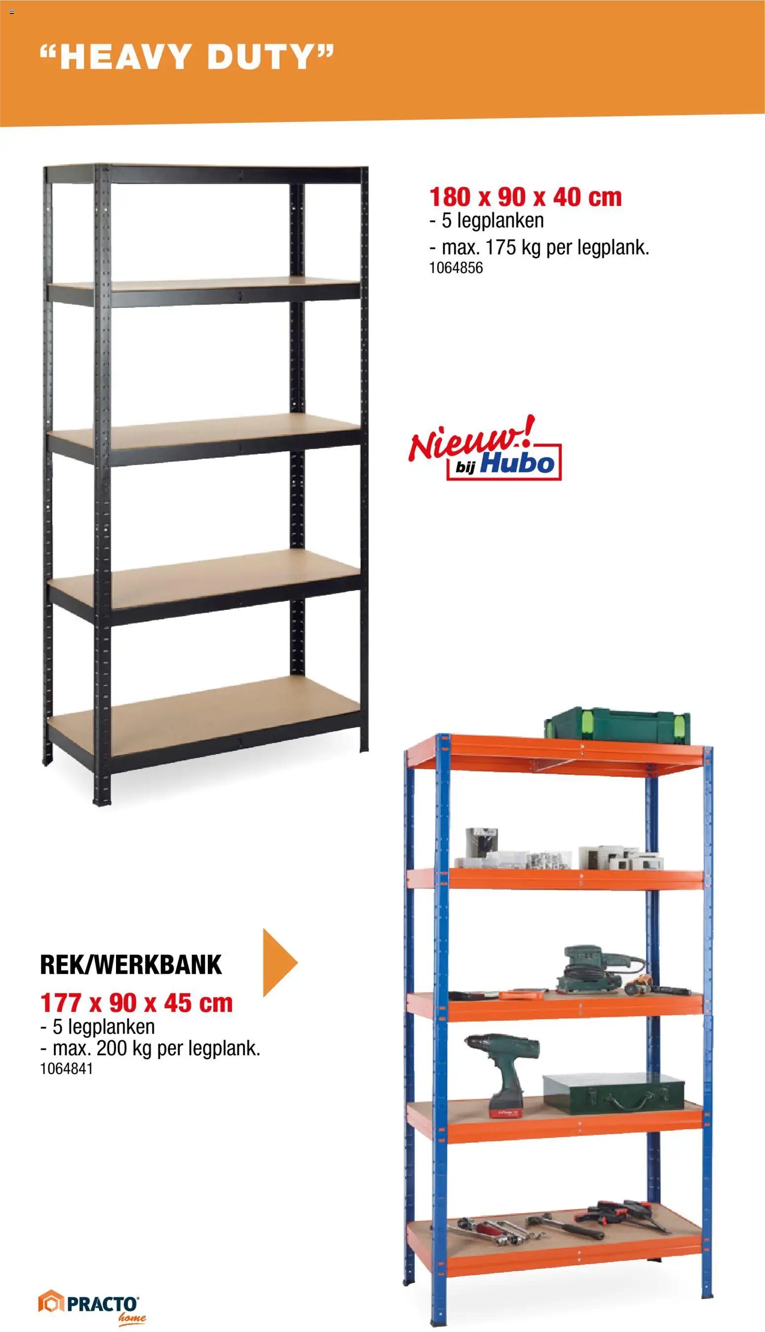 Hubo Opberging catalogus 2026