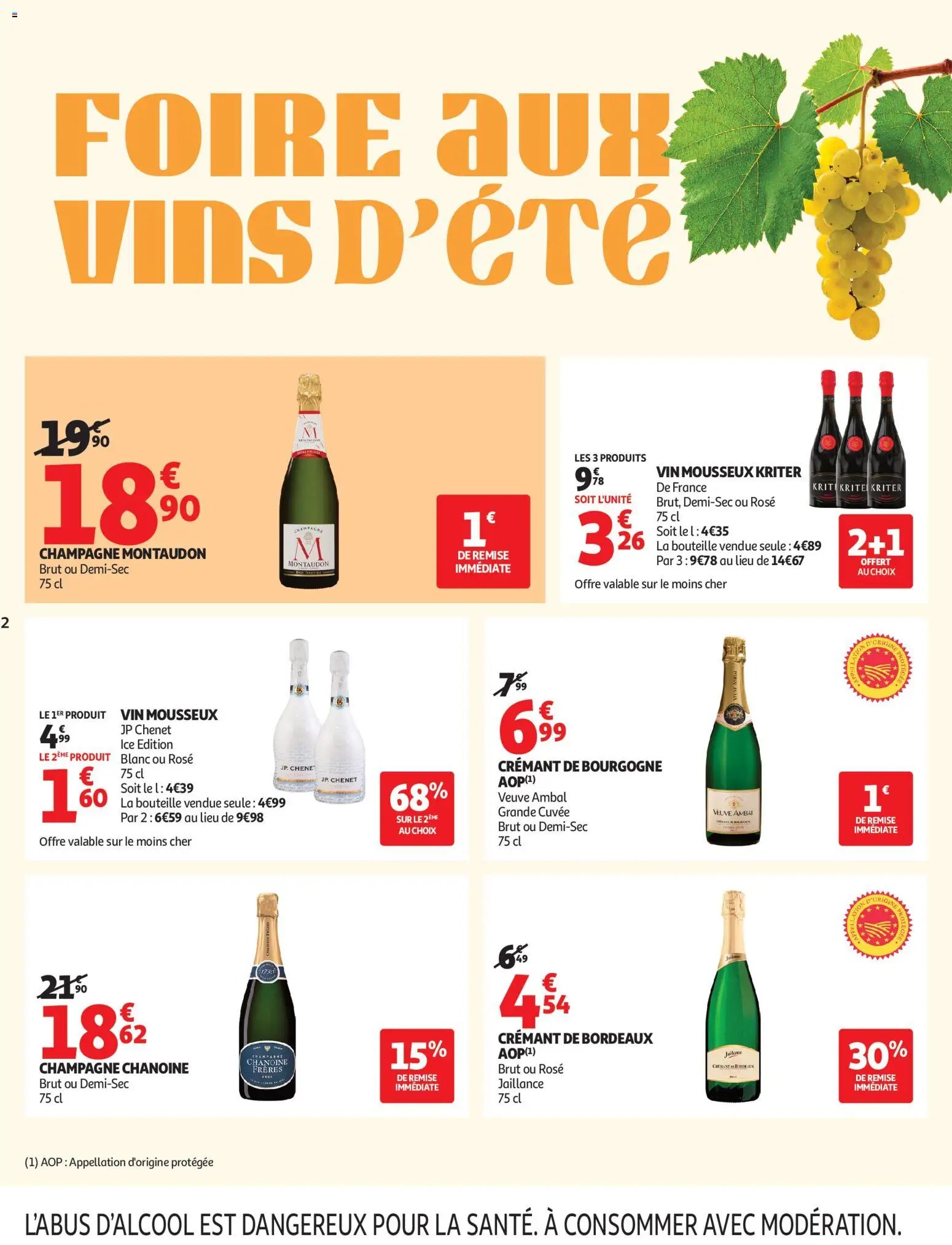 Auchan Vins, Halles Auchan
