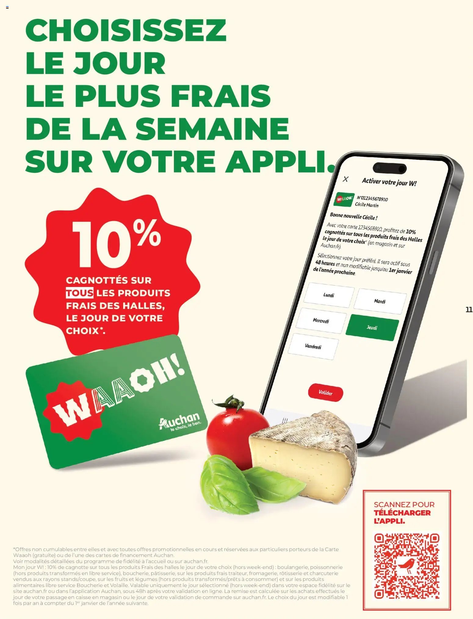 Auchan Vins, Halles Auchan