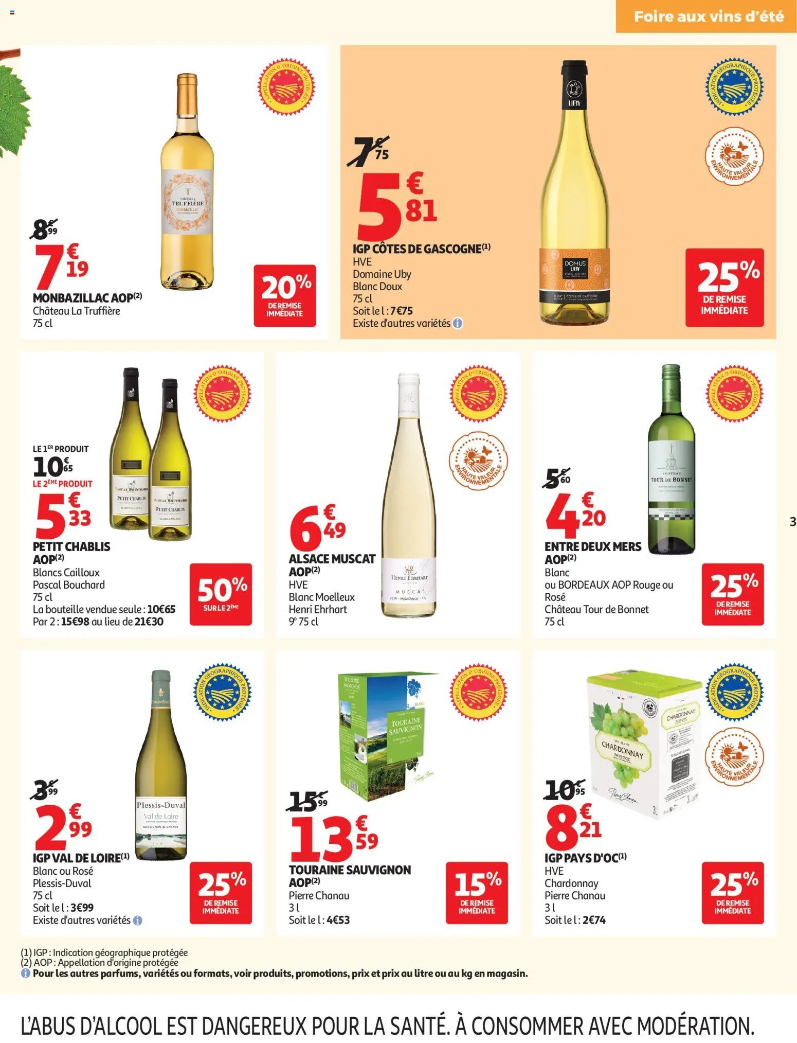 Auchan Vins, Halles Auchan