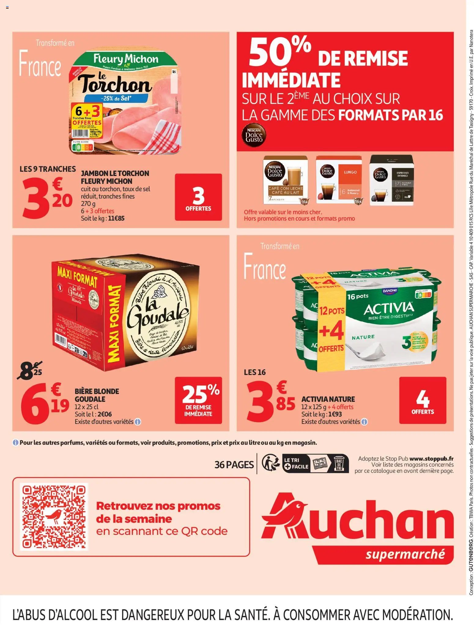 Auchan Vins, Halles Auchan