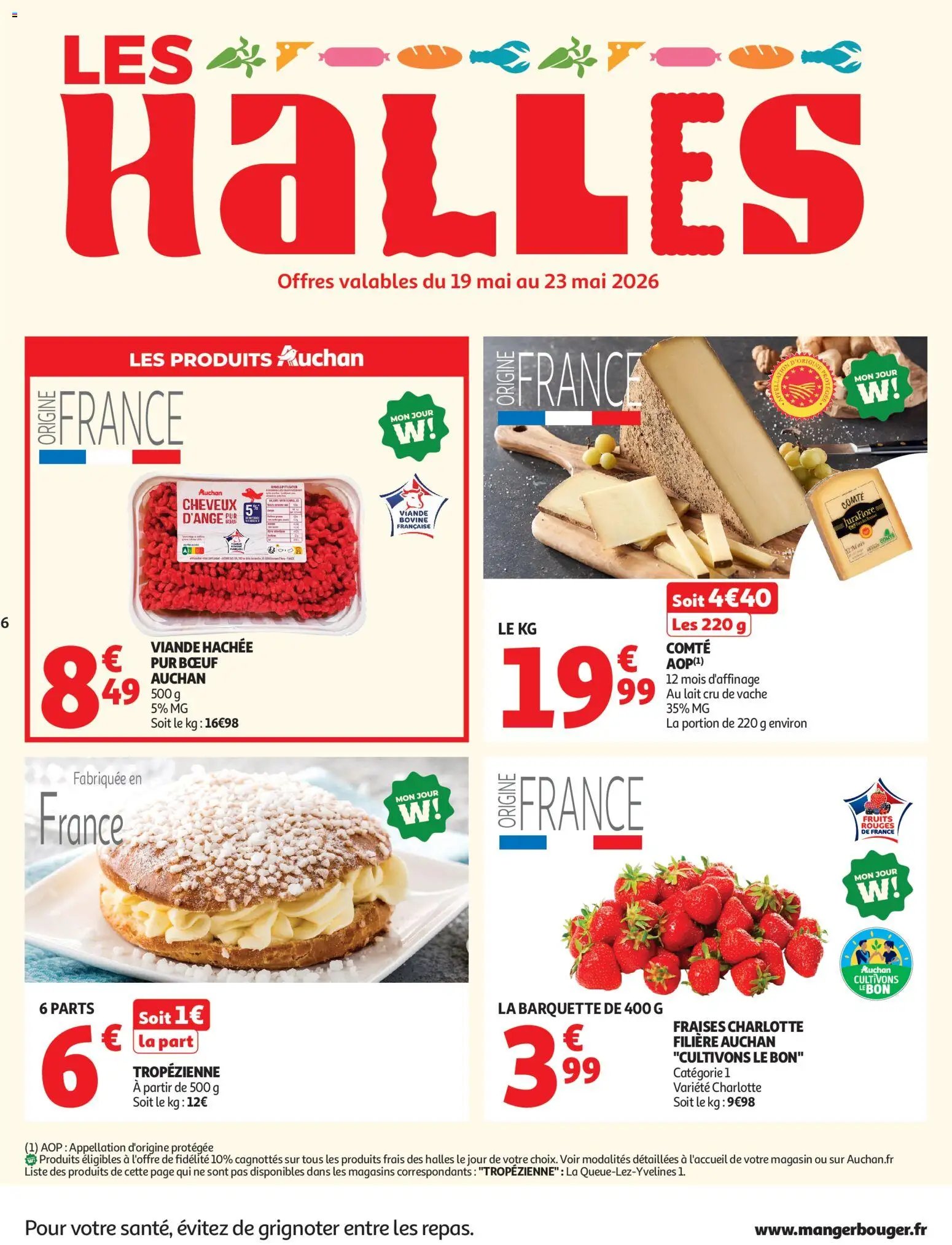 Auchan Vins, Halles Auchan