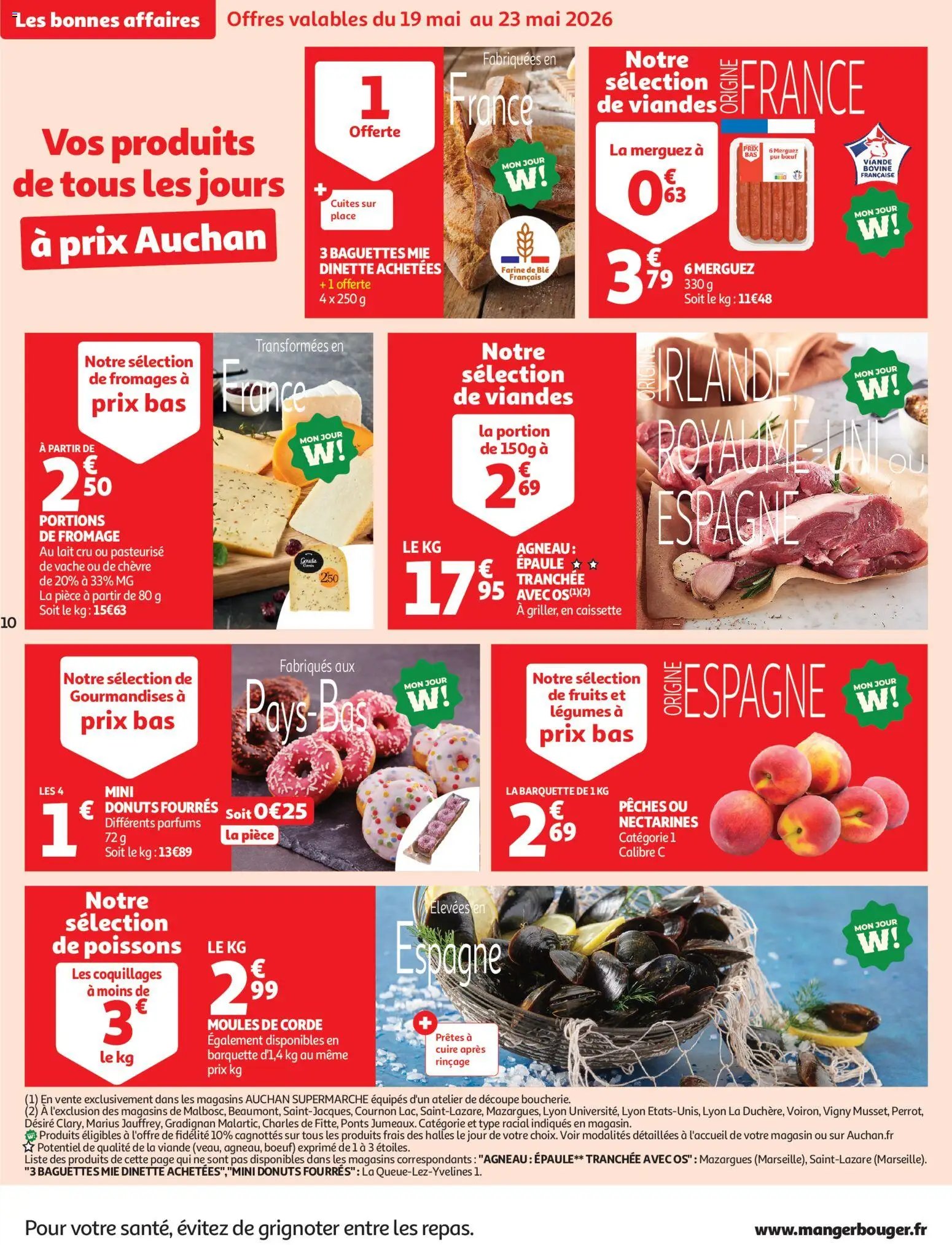 Auchan Vins, Halles Auchan
