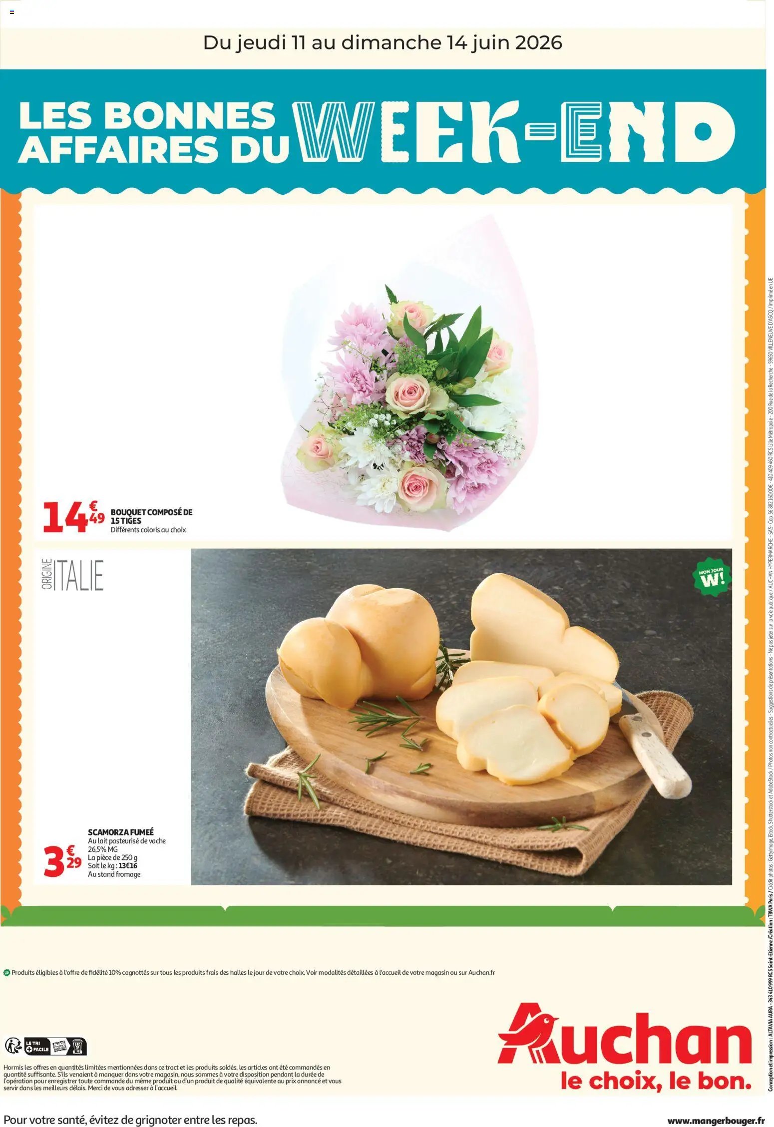 Auchan Les bons plans du week-end dans votre hyper !