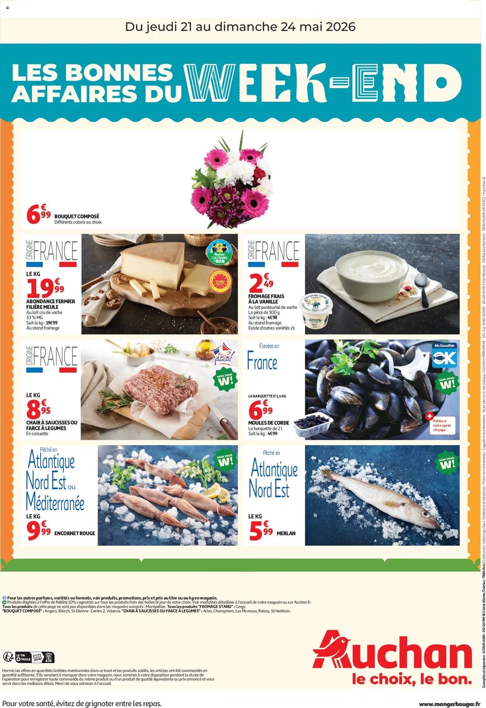Auchan Week-end dans votre hyper!