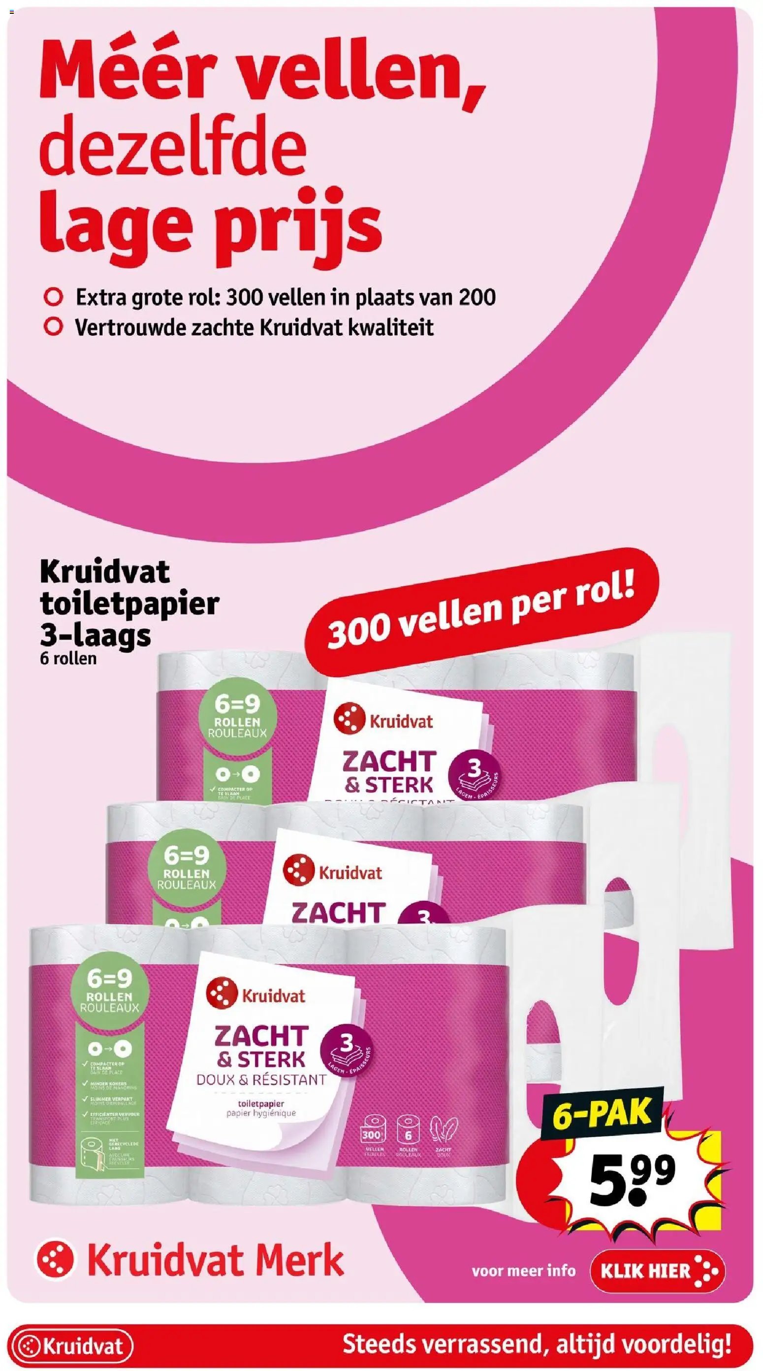 Kruidvat folder