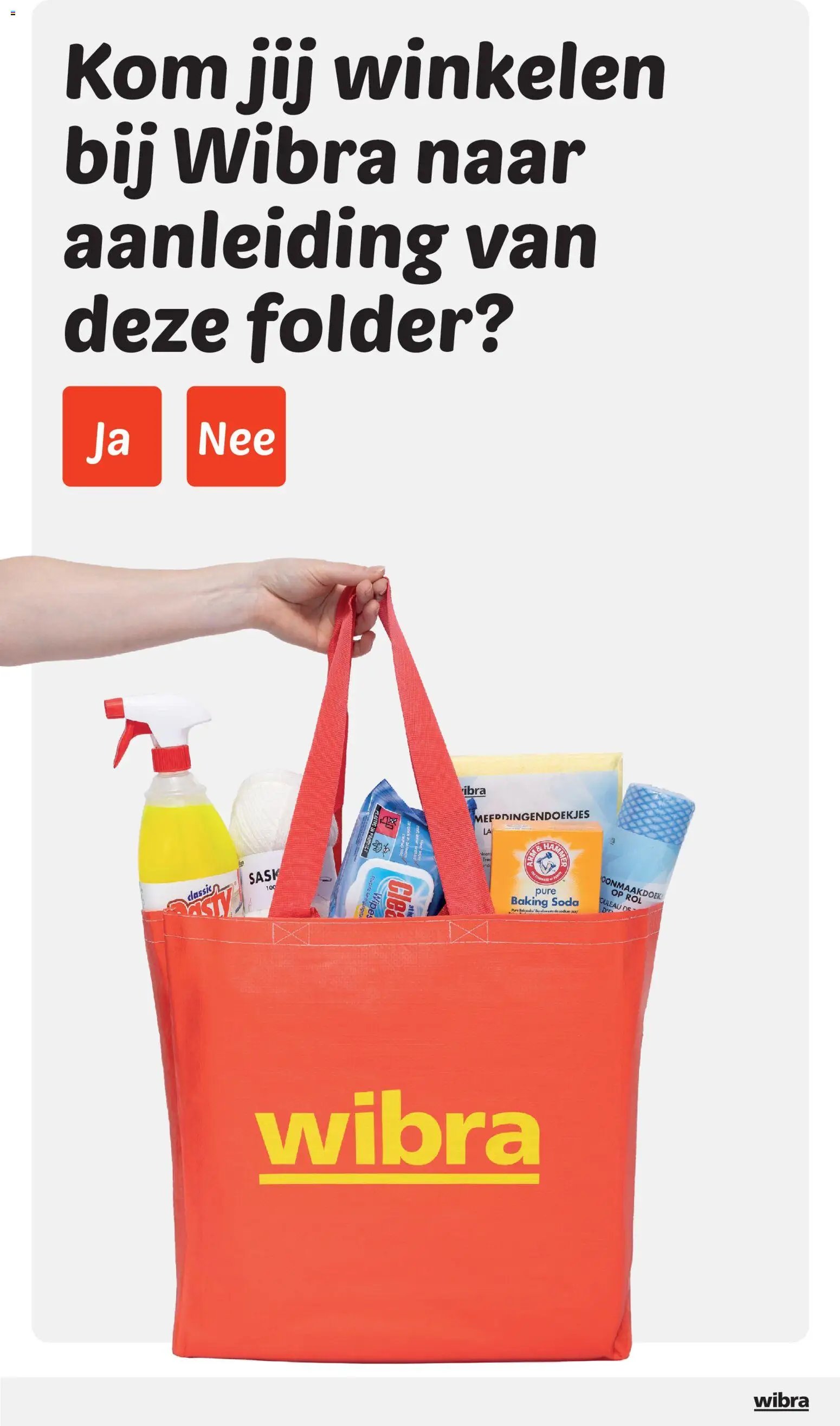 Wibra folder