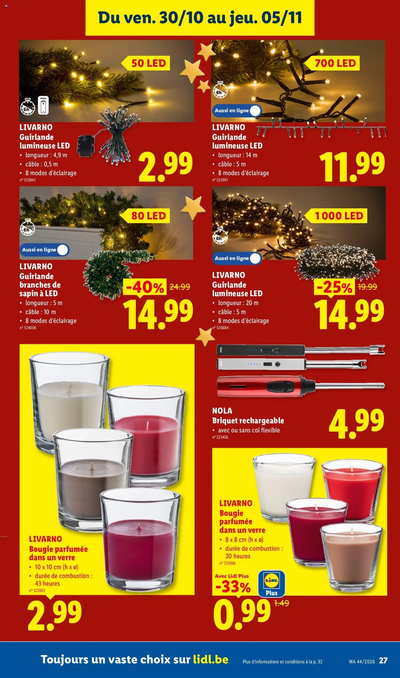 Lidl Folder semaine Folder week 44