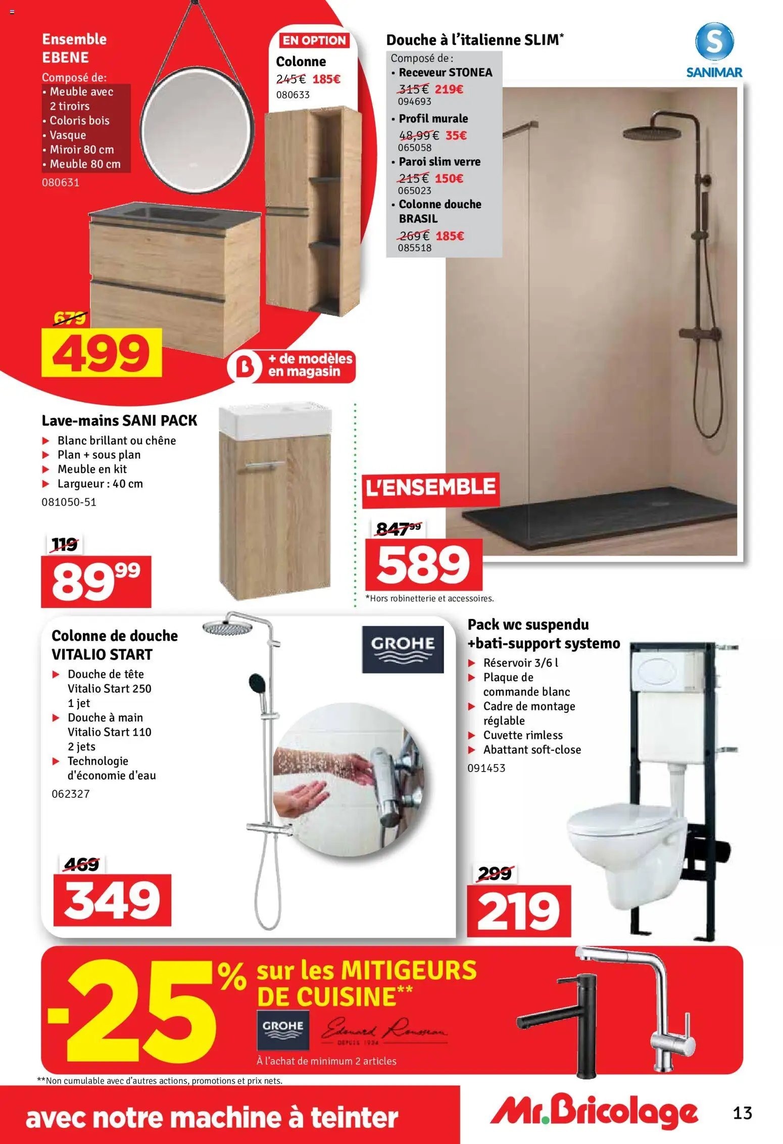 Mr Bricolage folder / publicité