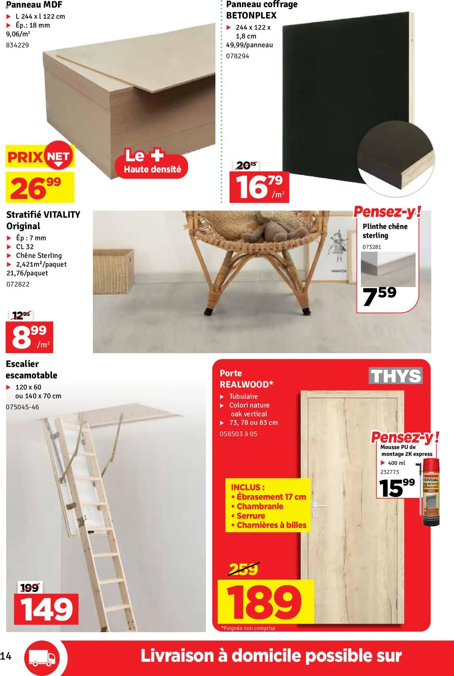 Mr Bricolage folder / publicité