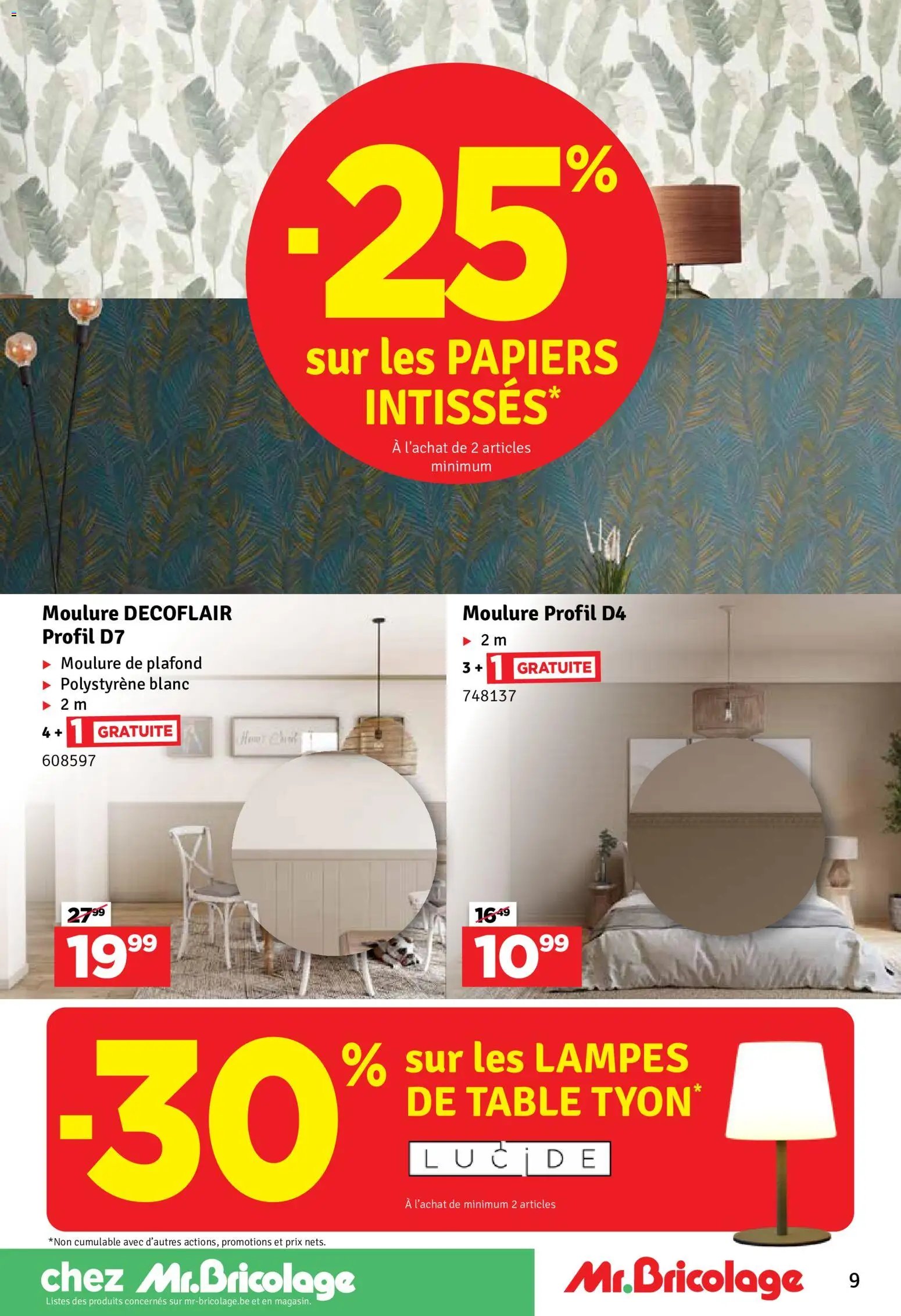 Mr Bricolage folder / publicité