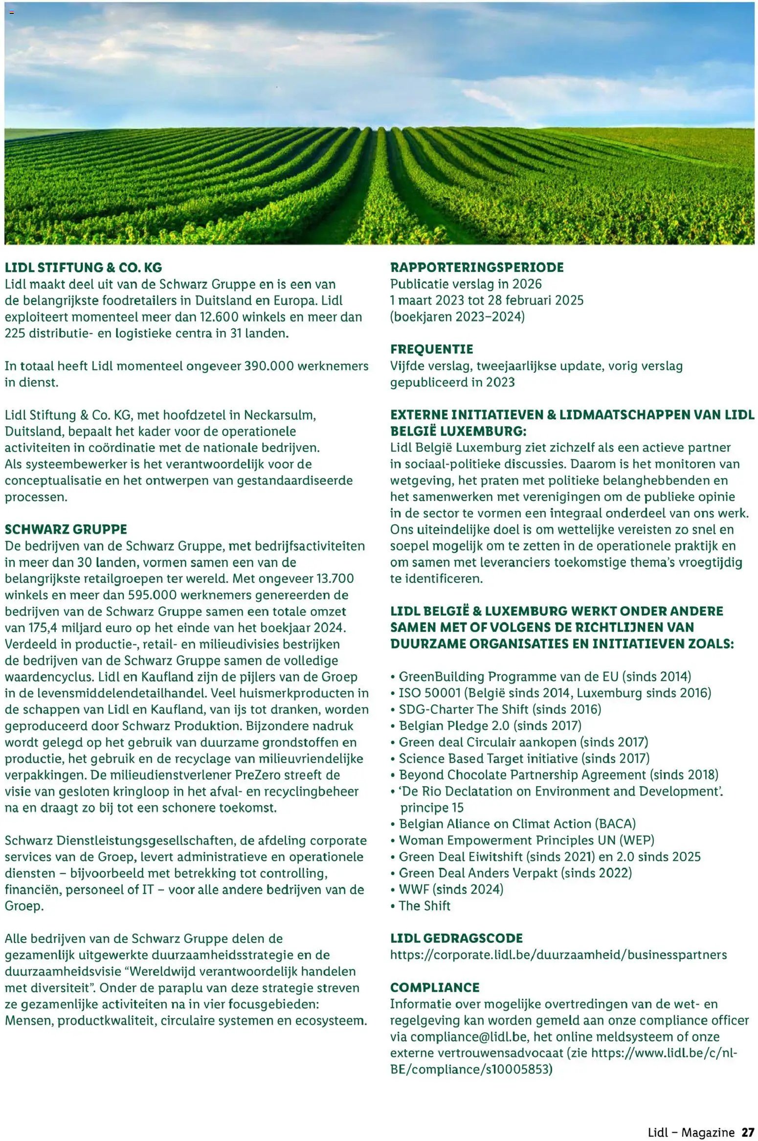 Lidl Duurzaamheidsmagazine (2026-05-25 - 2027-01-22)