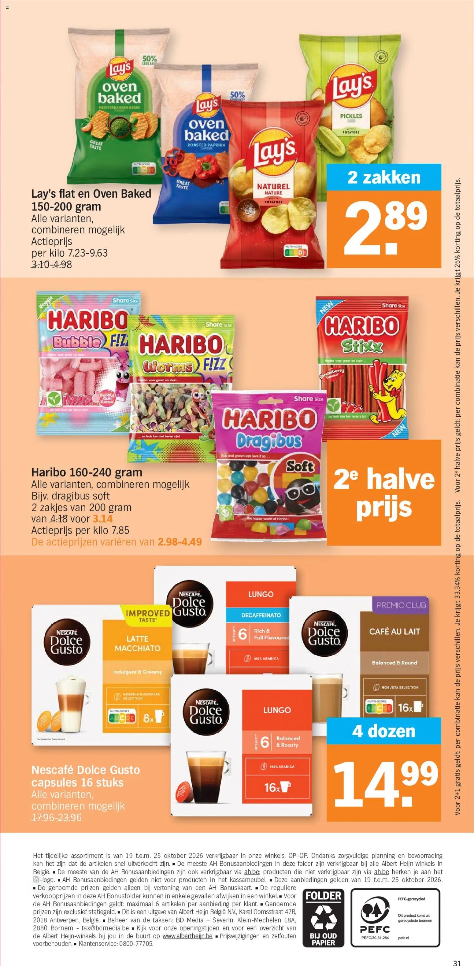Albert Heijn Folder week / de la semaine 43