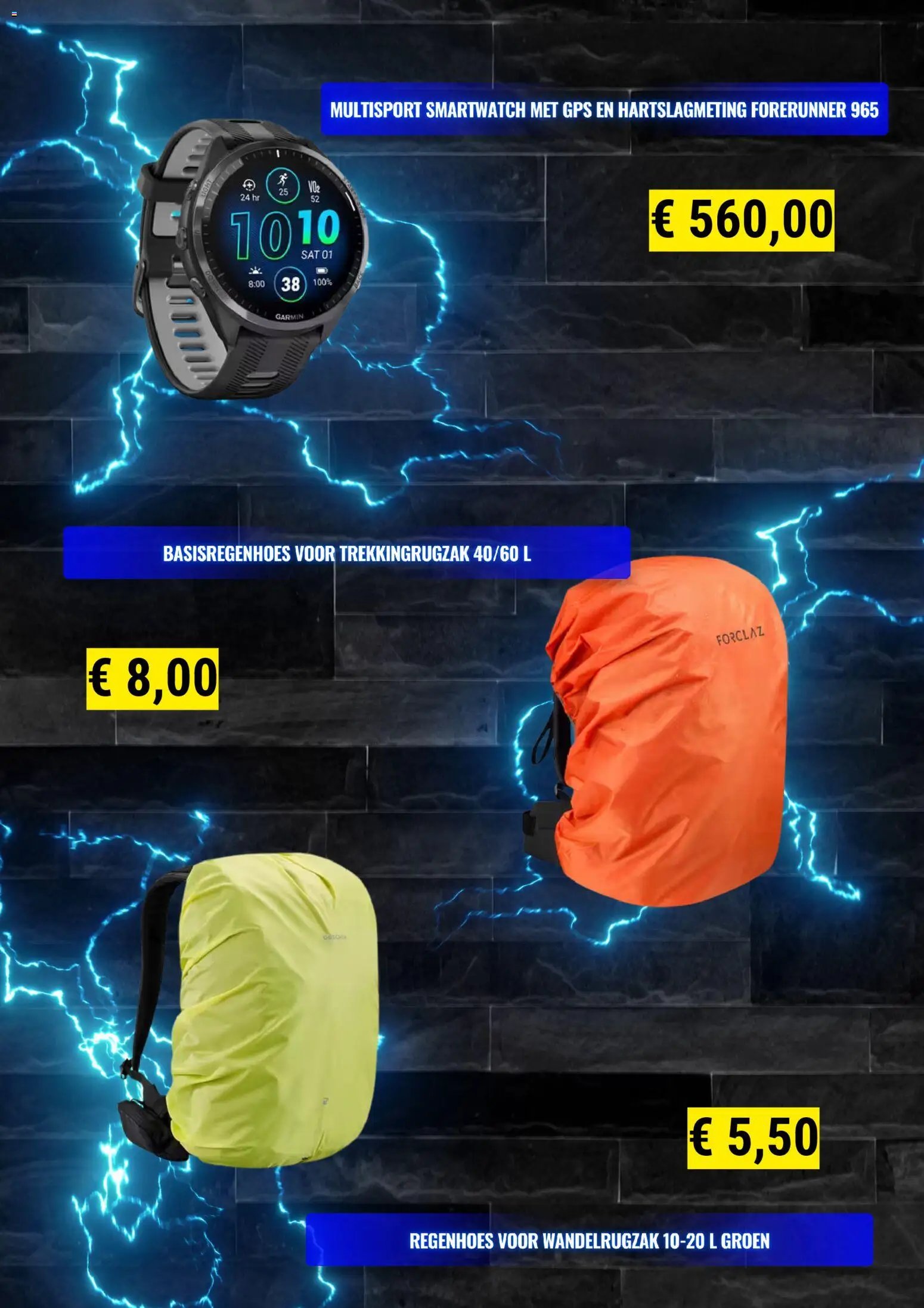 Decathlon - Seizoensaanbod / Offre saisonnière