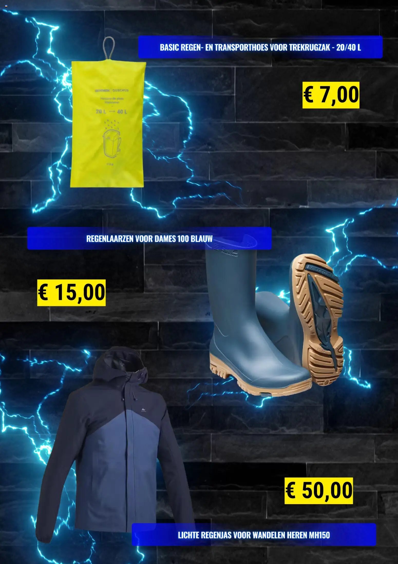 Decathlon - Seizoensaanbod / Offre saisonnière