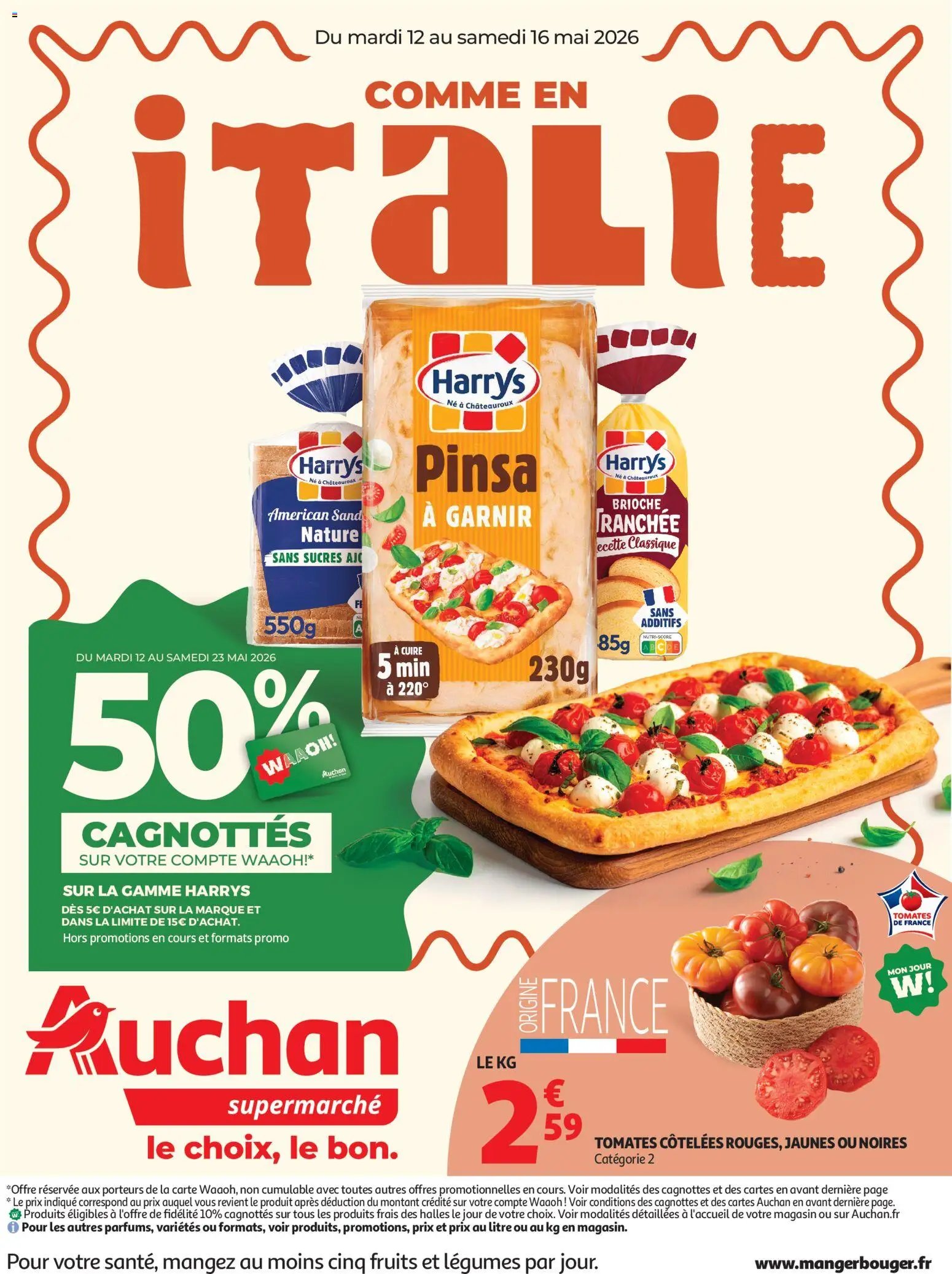 Auchan folder / publicité super