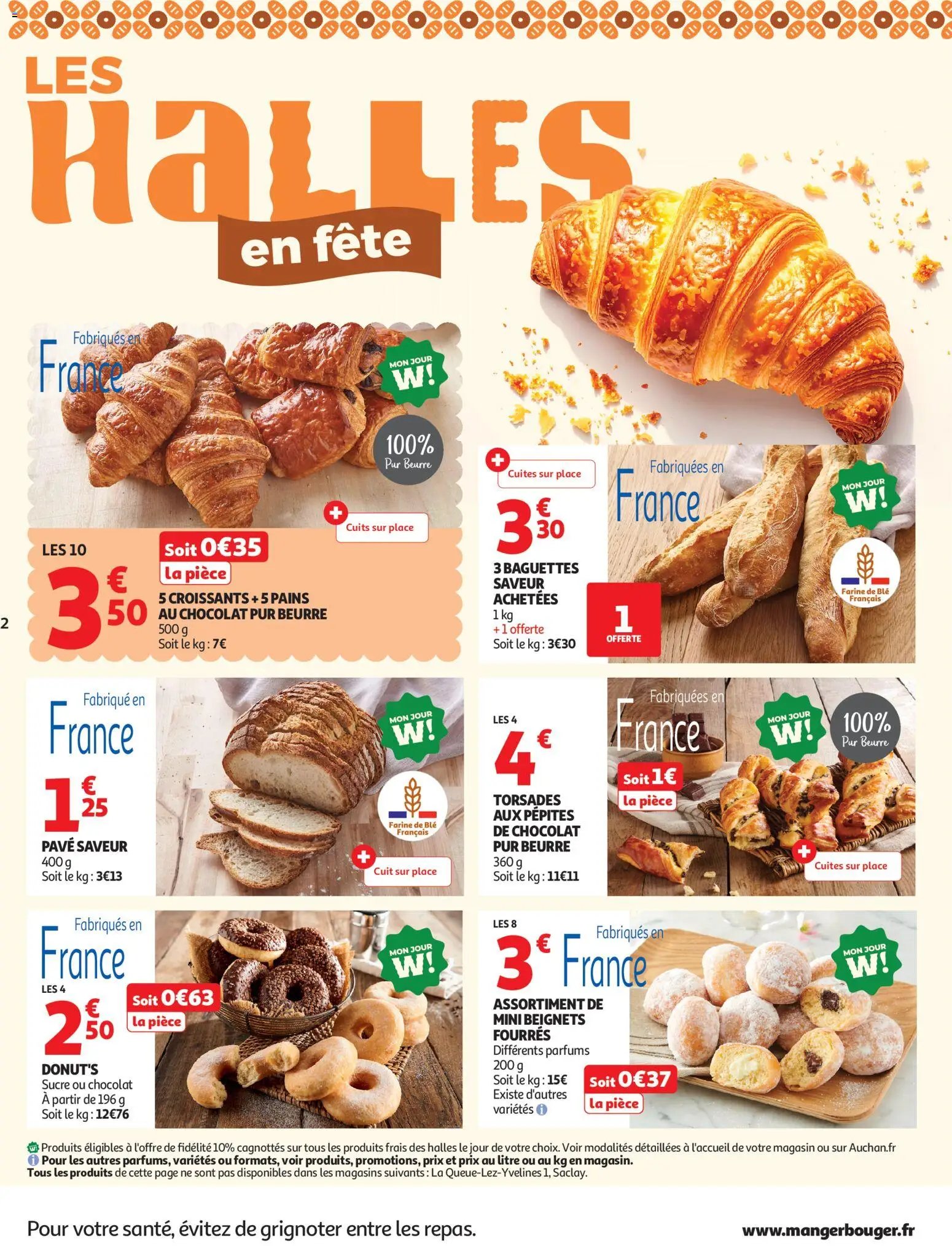 Auchan folder / publicité super