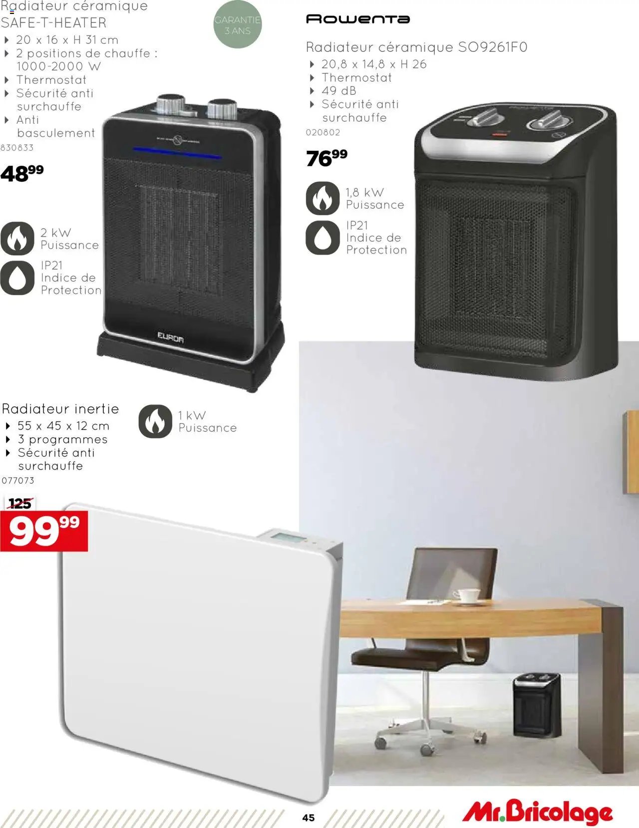 Mr Bricolage folder / publicité