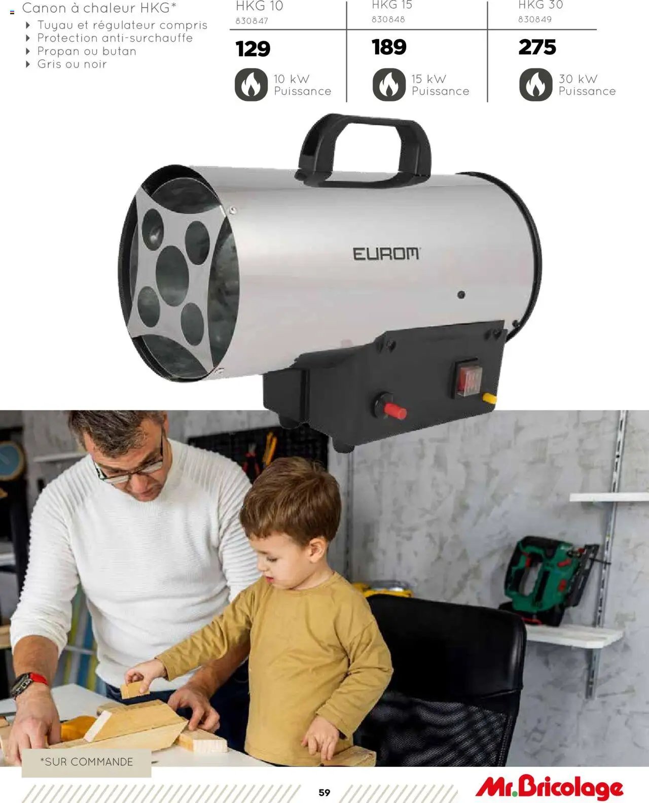 Mr Bricolage folder / publicité