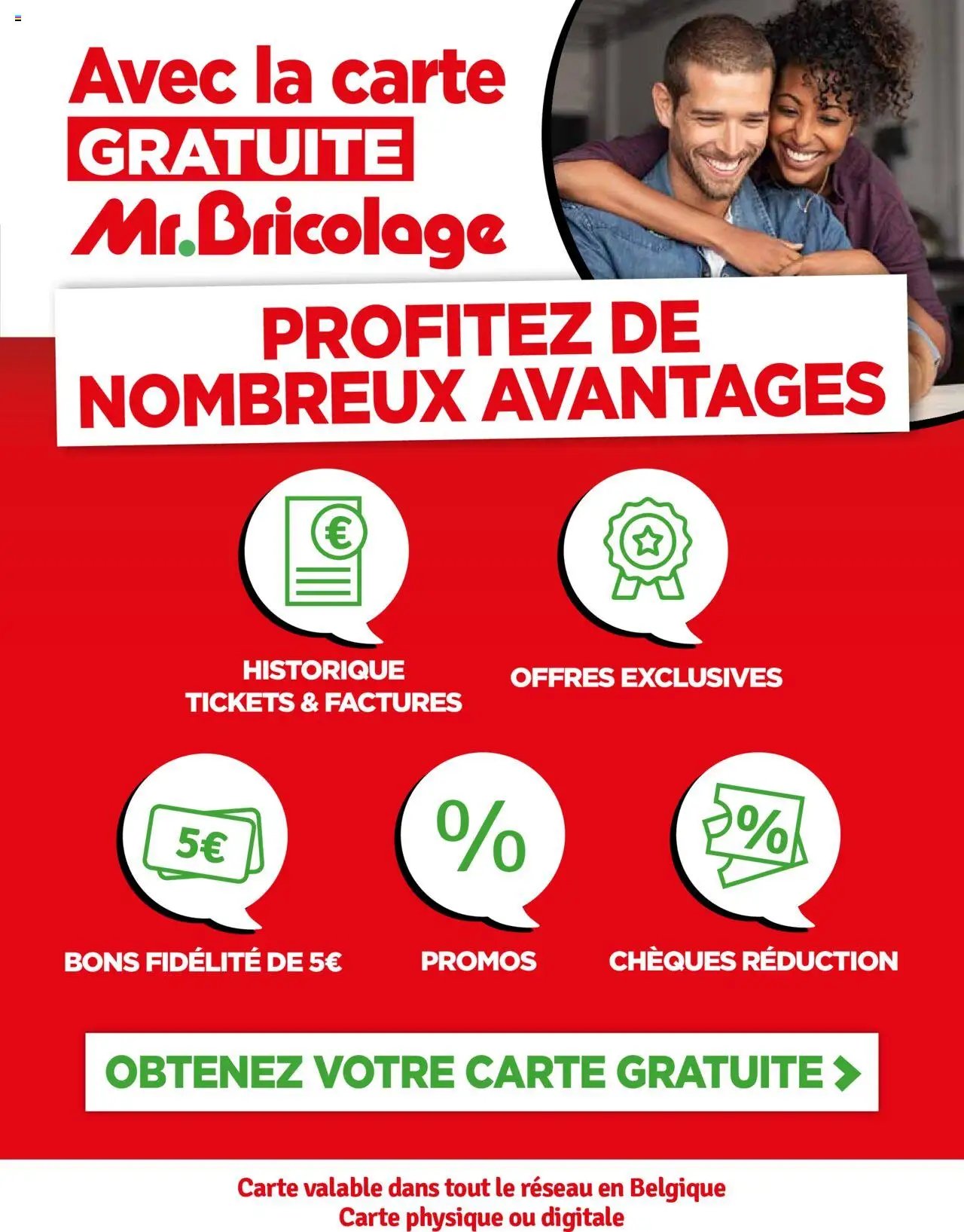 Mr Bricolage folder / publicité