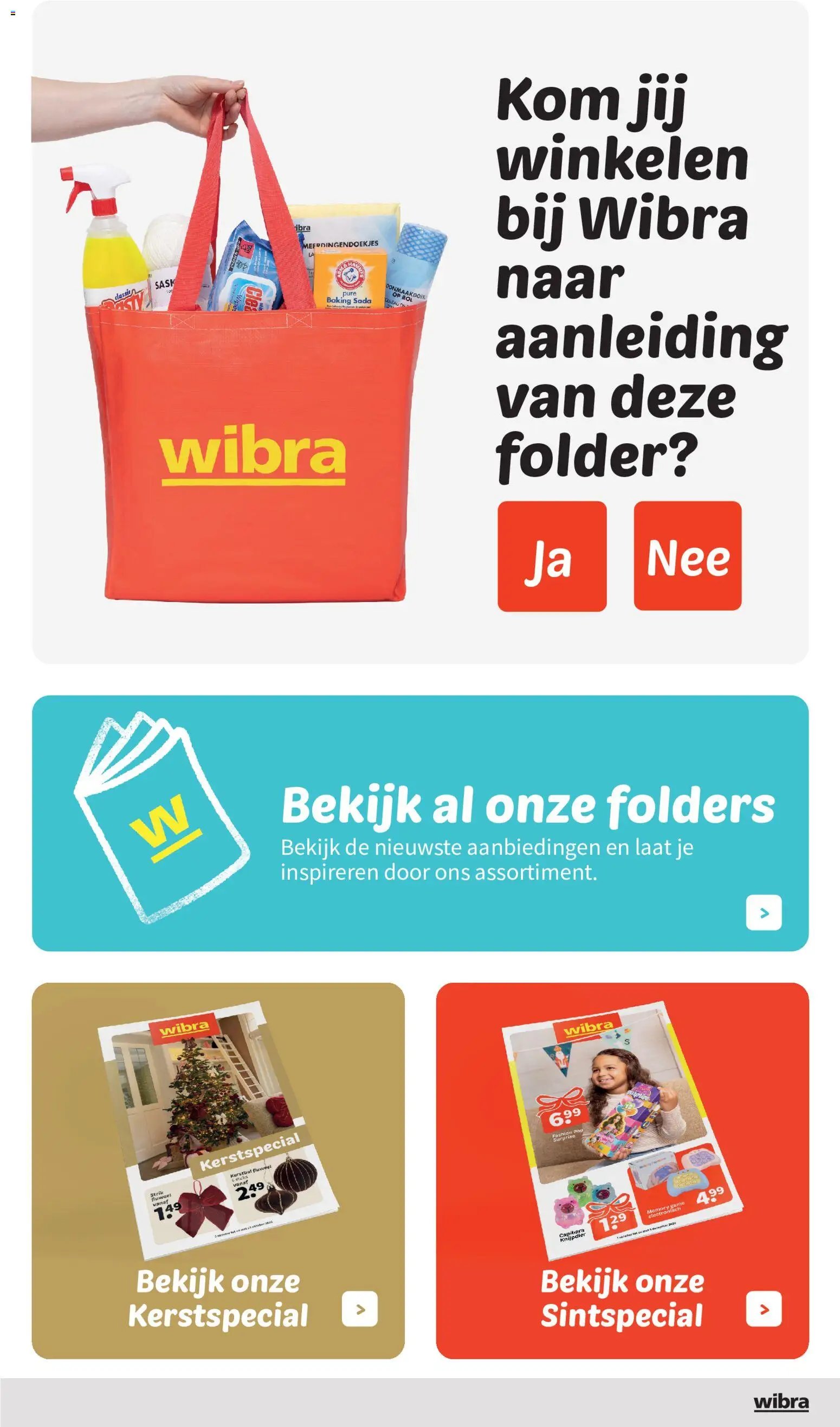 Wibra folder