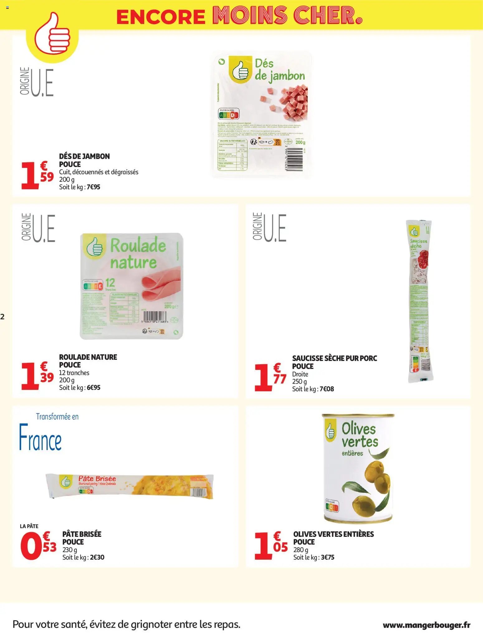 Auchan folder / publicité