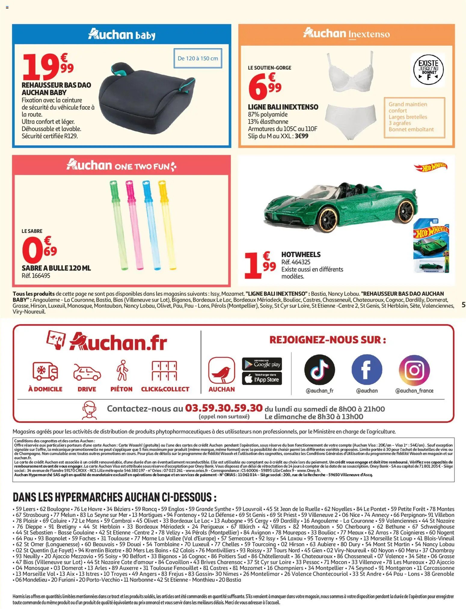 Auchan folder / publicité
