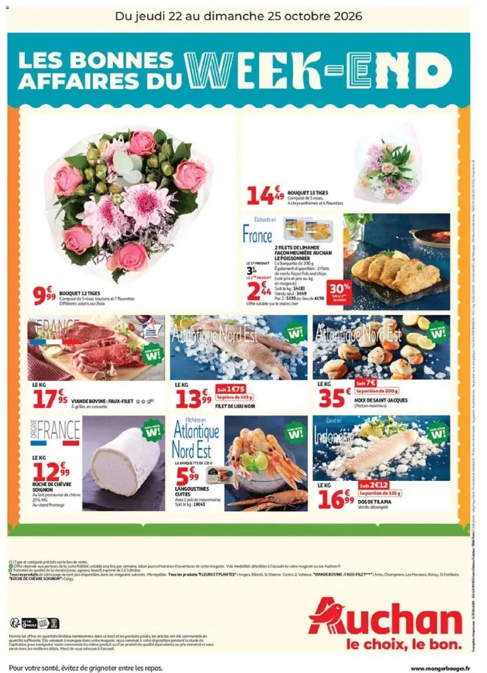 Auchan - Bons plans du week end