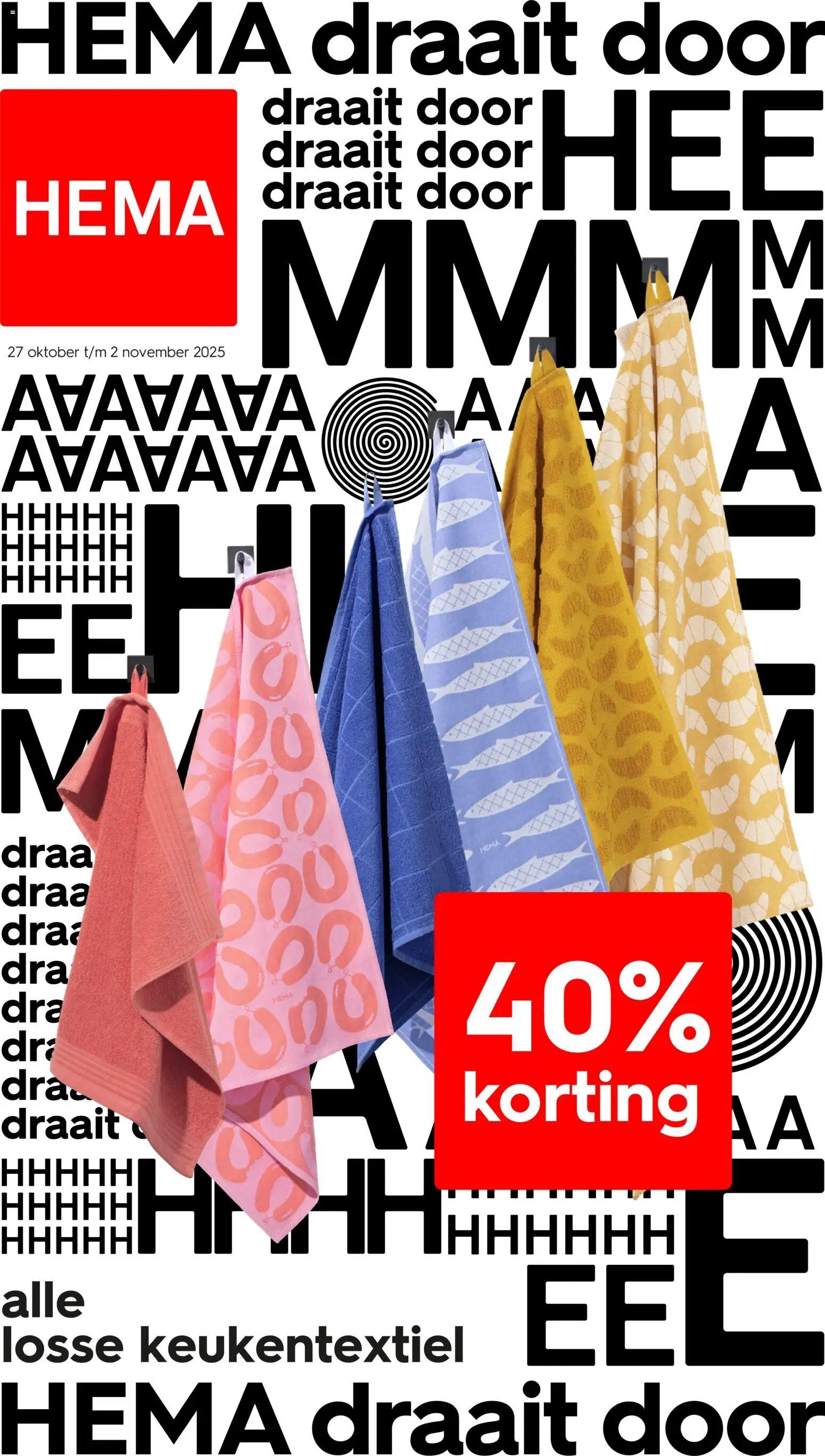 Hema folder / publicité (2025-10-27 - 2025-11-02)
