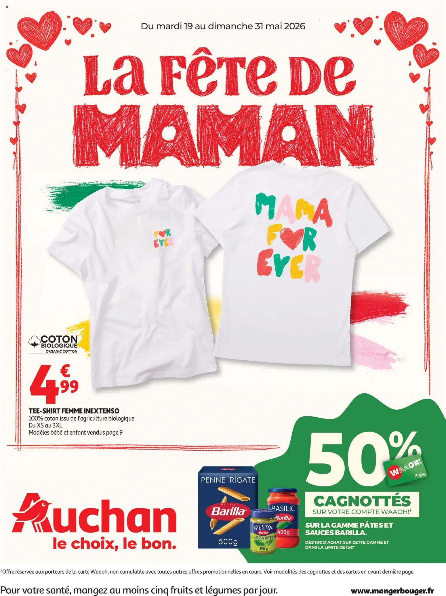Auchan Fête des mères hypers